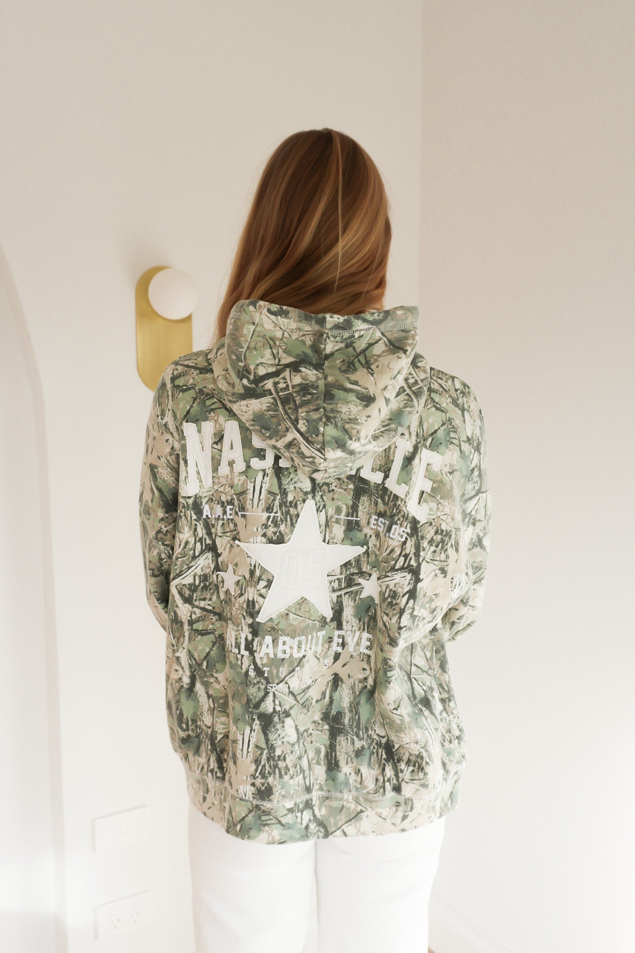 Woodlands Relaxed Hoodie Print