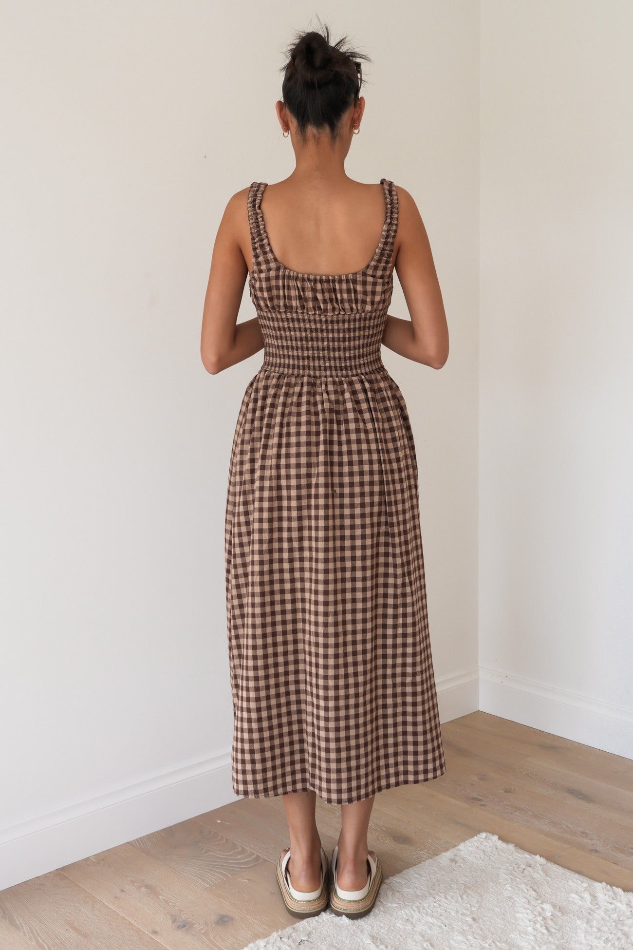 Wynn Maxi Dress Brown