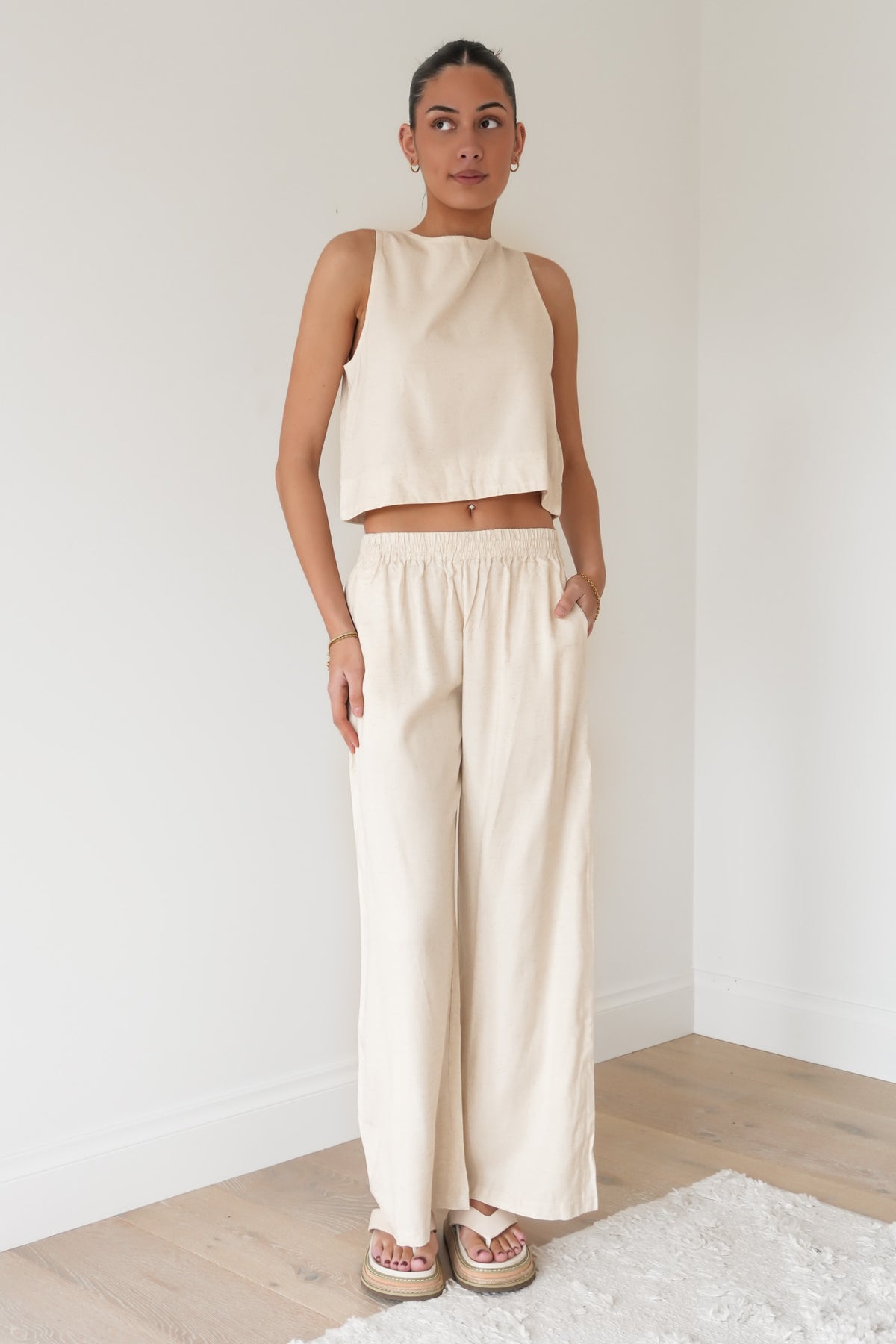 Yasmina Pant Beige