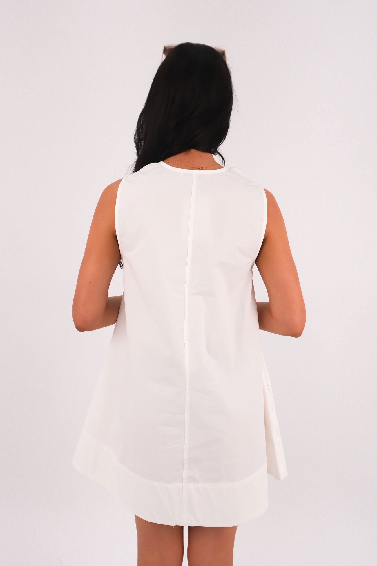 Zahni Mini Dress White