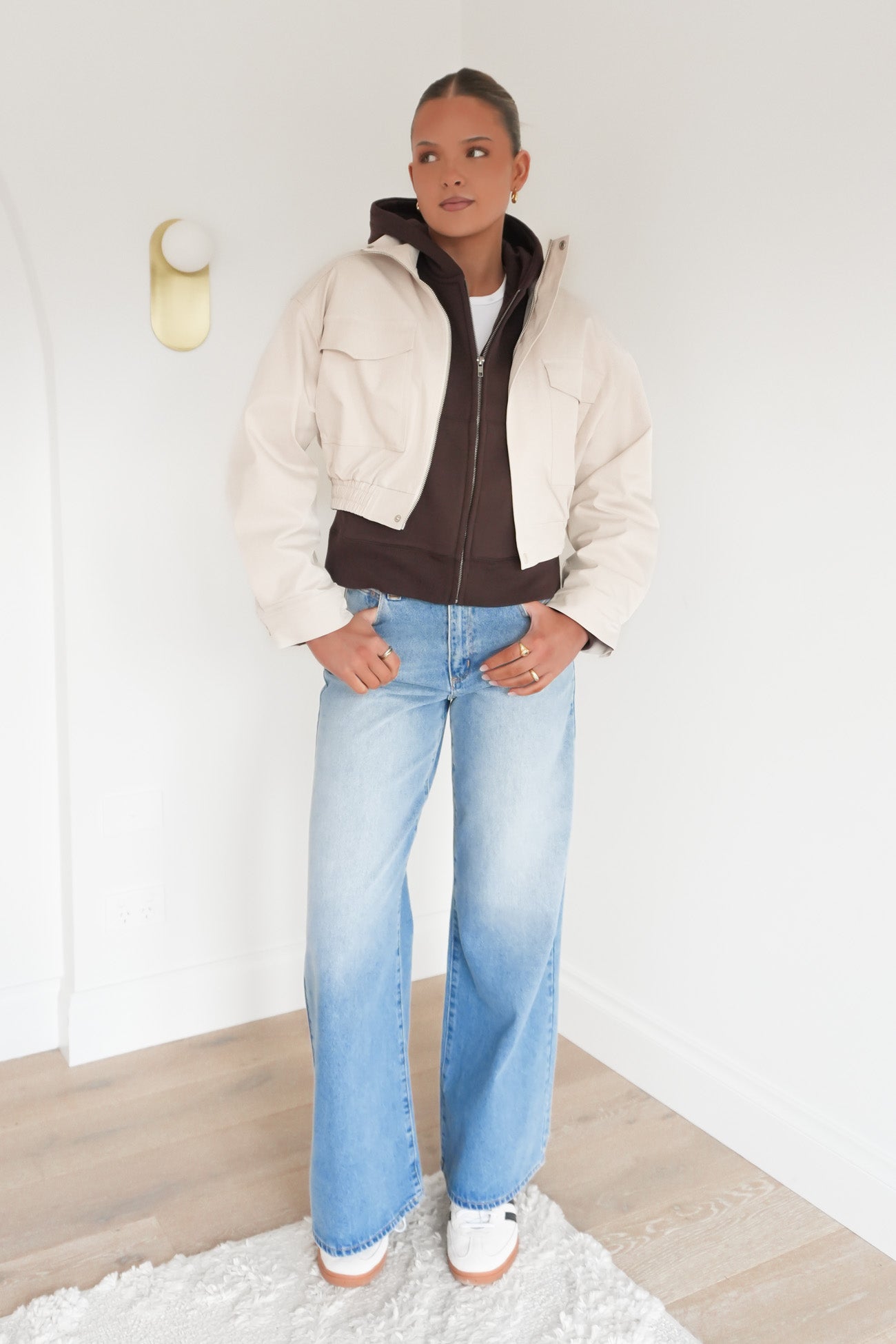 Zarline Jacket Beige