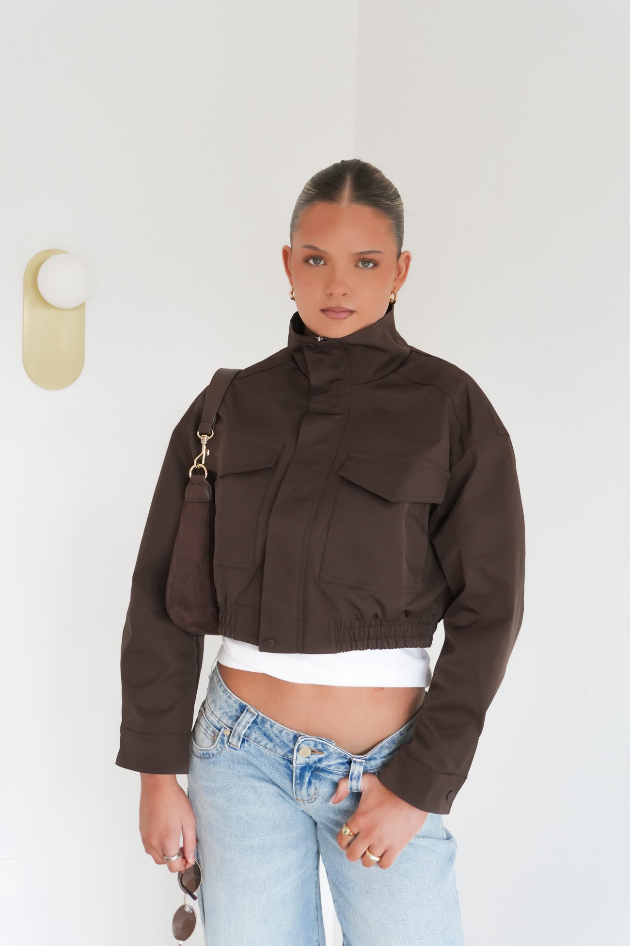 Zarline Jacket Chocolate