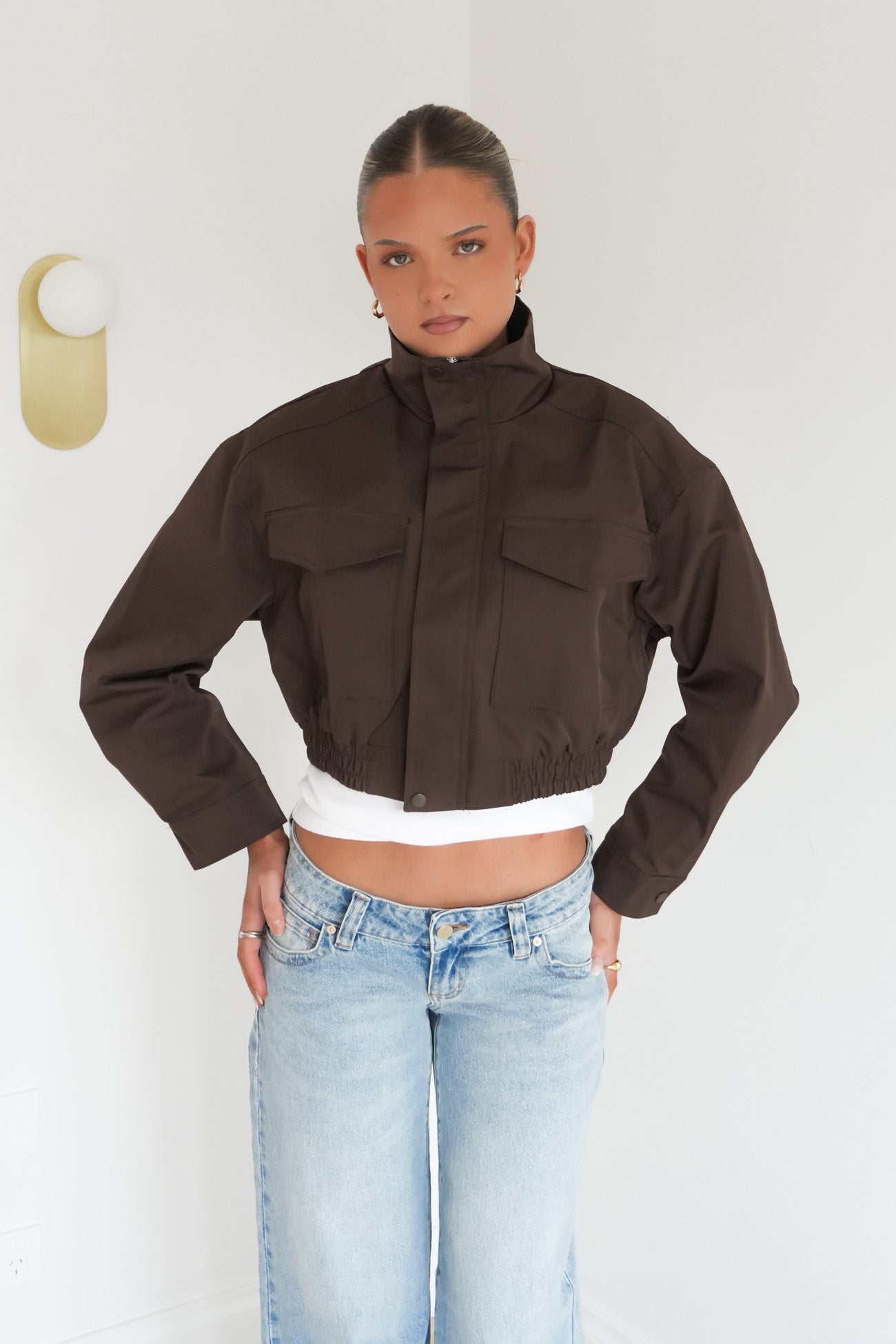 Zarline Jacket Chocolate
