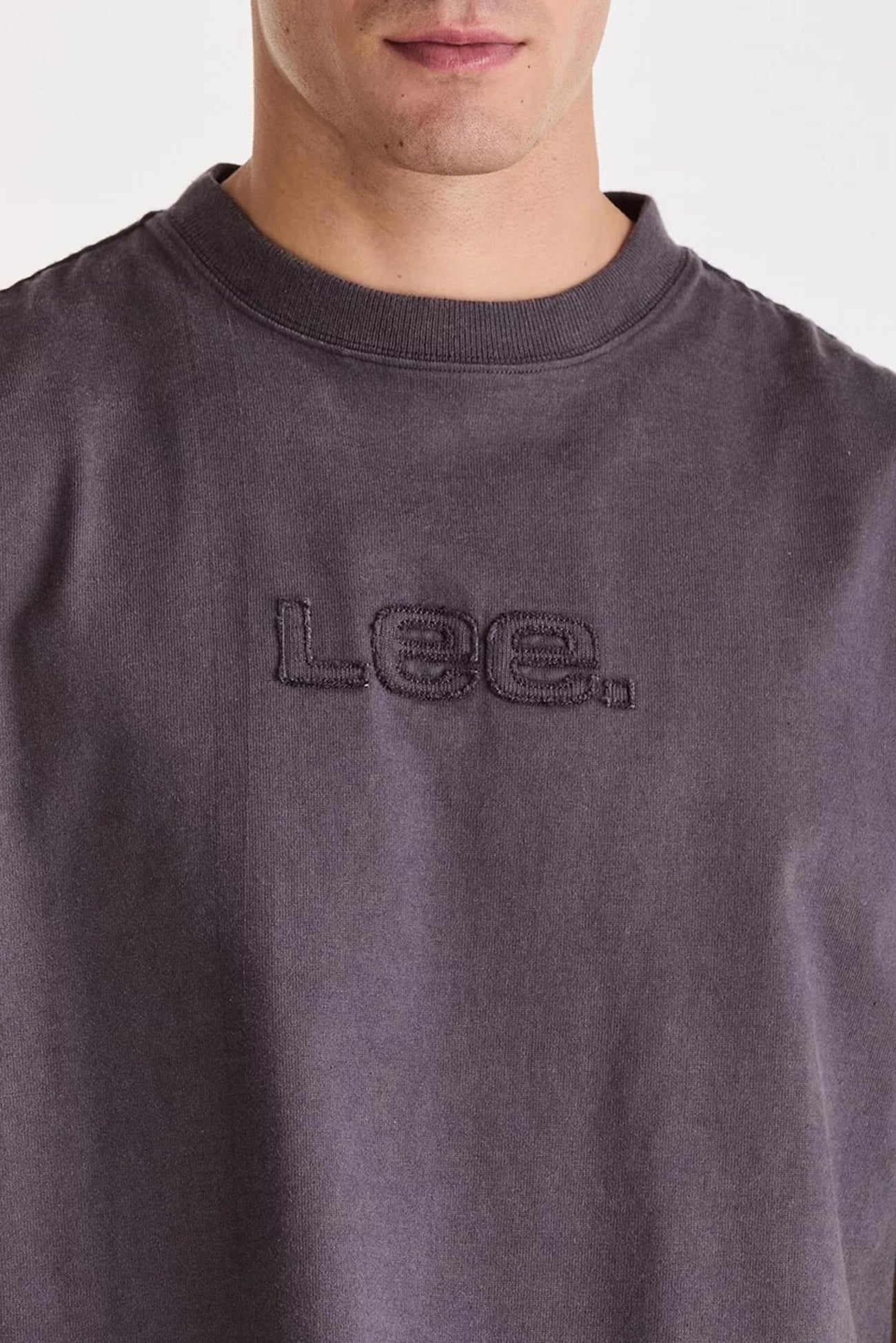 Applique Boxcut Tee Midnight