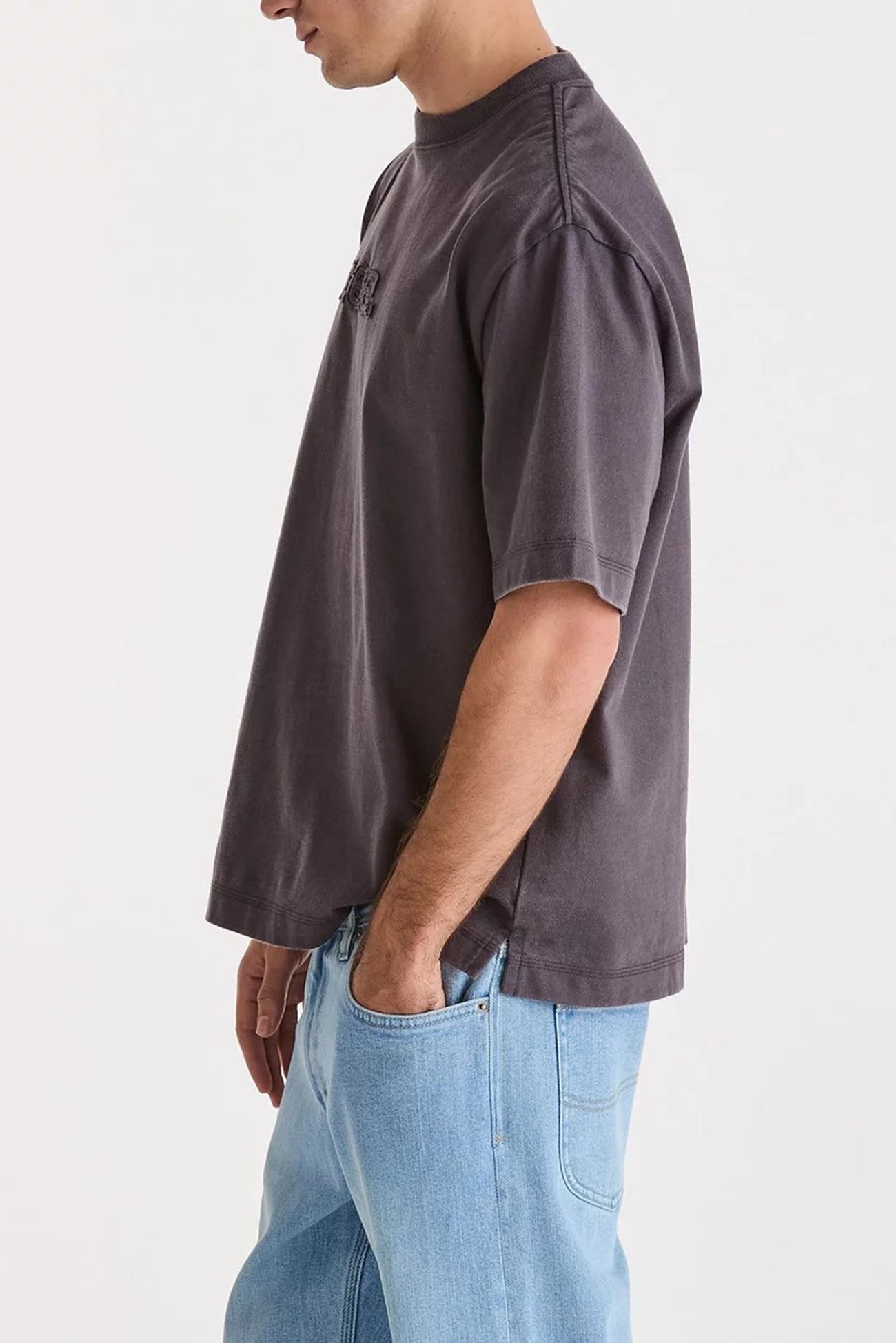 Applique Boxcut Tee Midnight