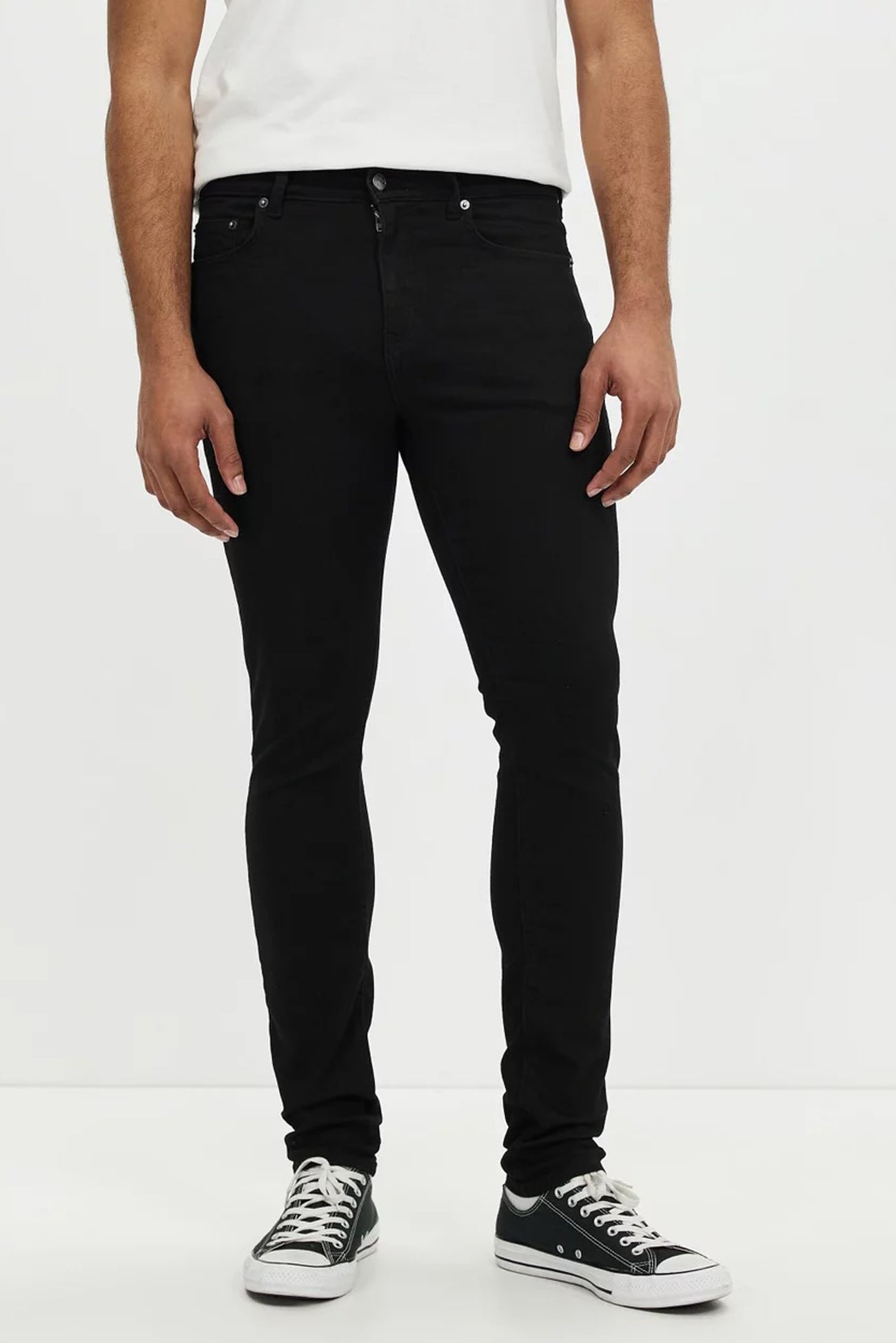 R1 Skinny Jean Stretch Black