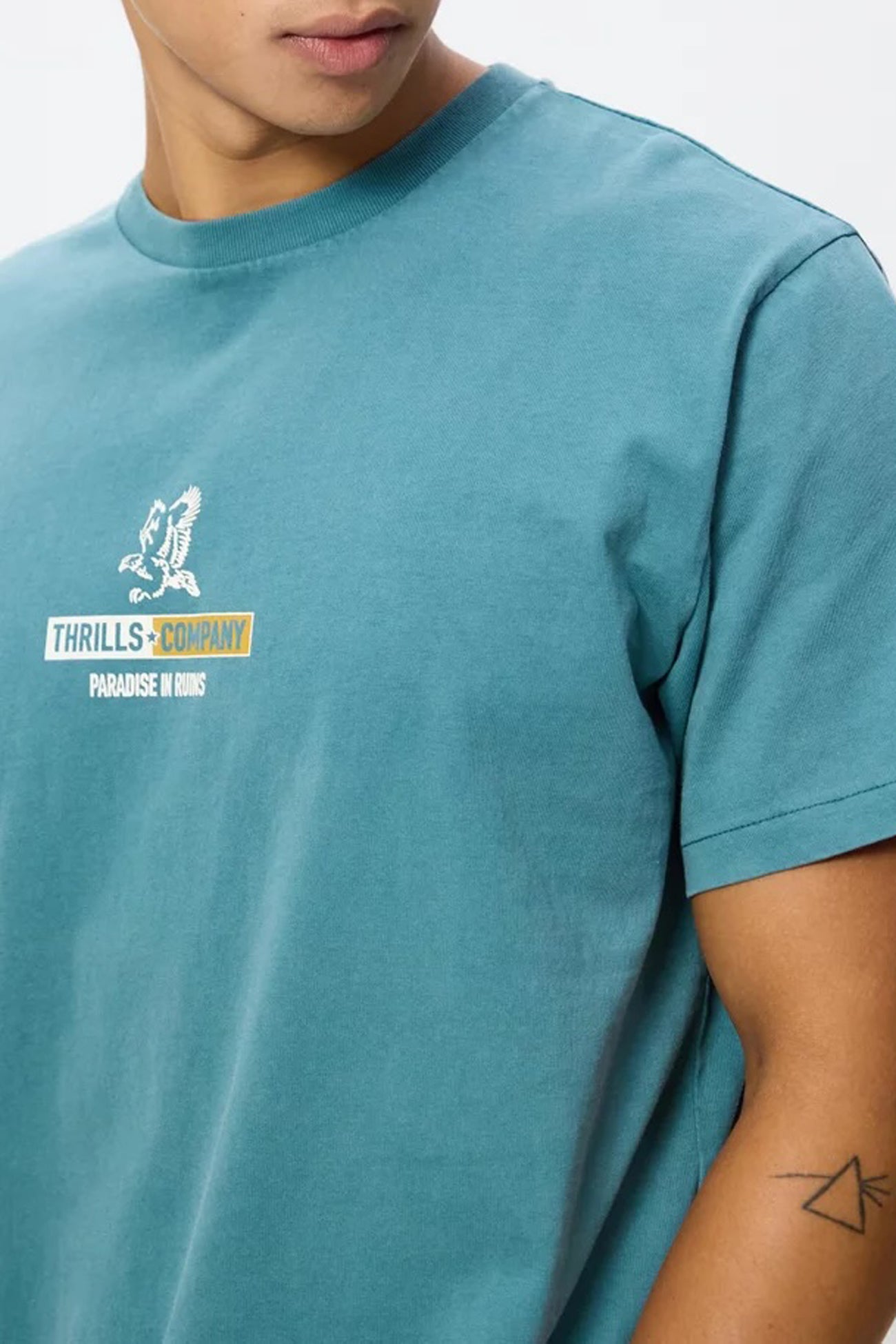 Risen Merch Tee Troppo Teal