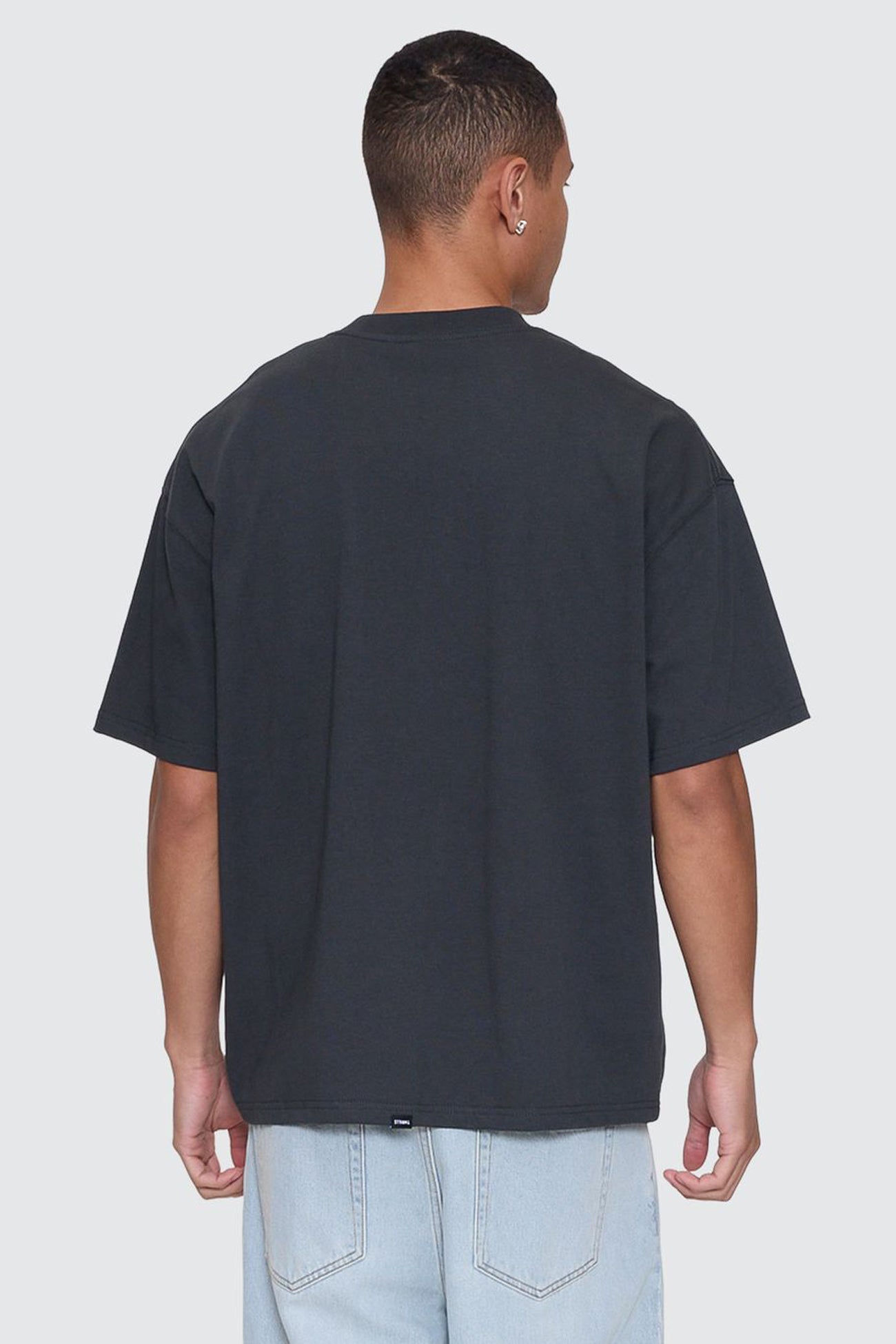 Sting Of Defeat Box Fit Oversize Tee Carbon