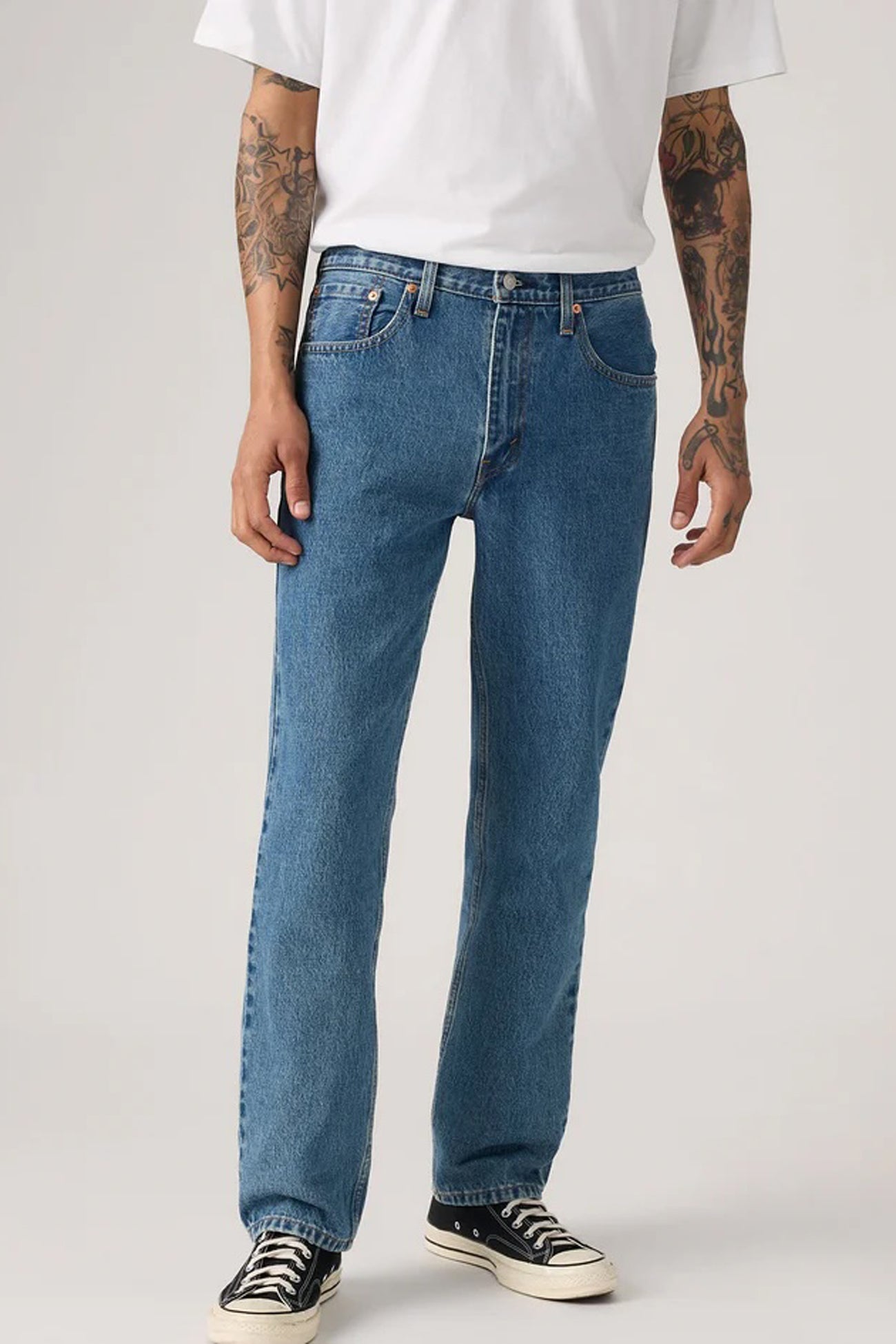 516 Straight Jean Stonewash