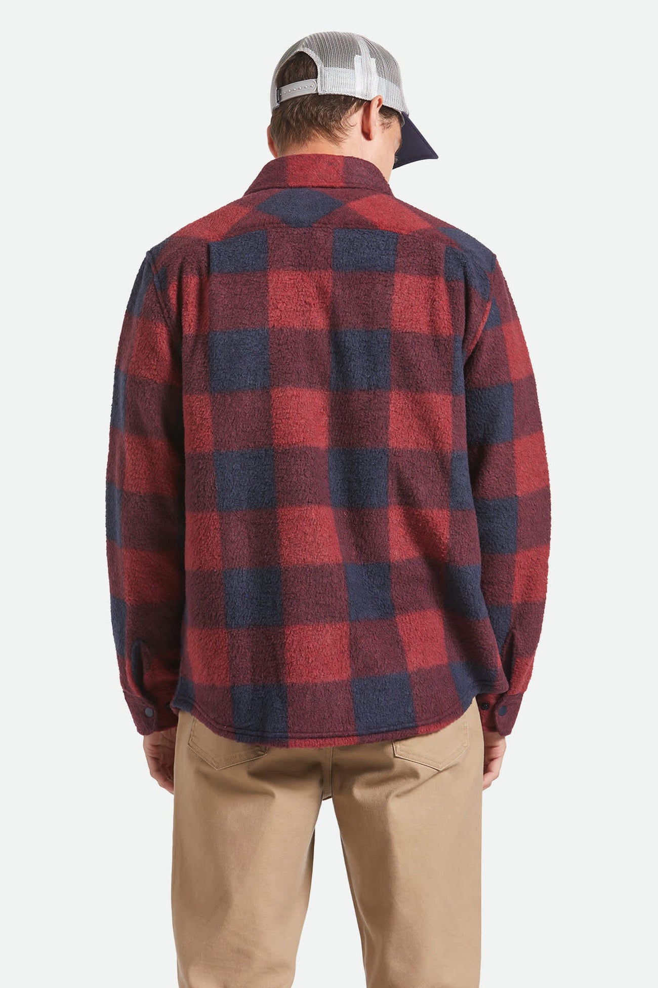 Bowery Long Sleeve Arctic Stretch Fleece Adrenaline Rush Mood Indigo