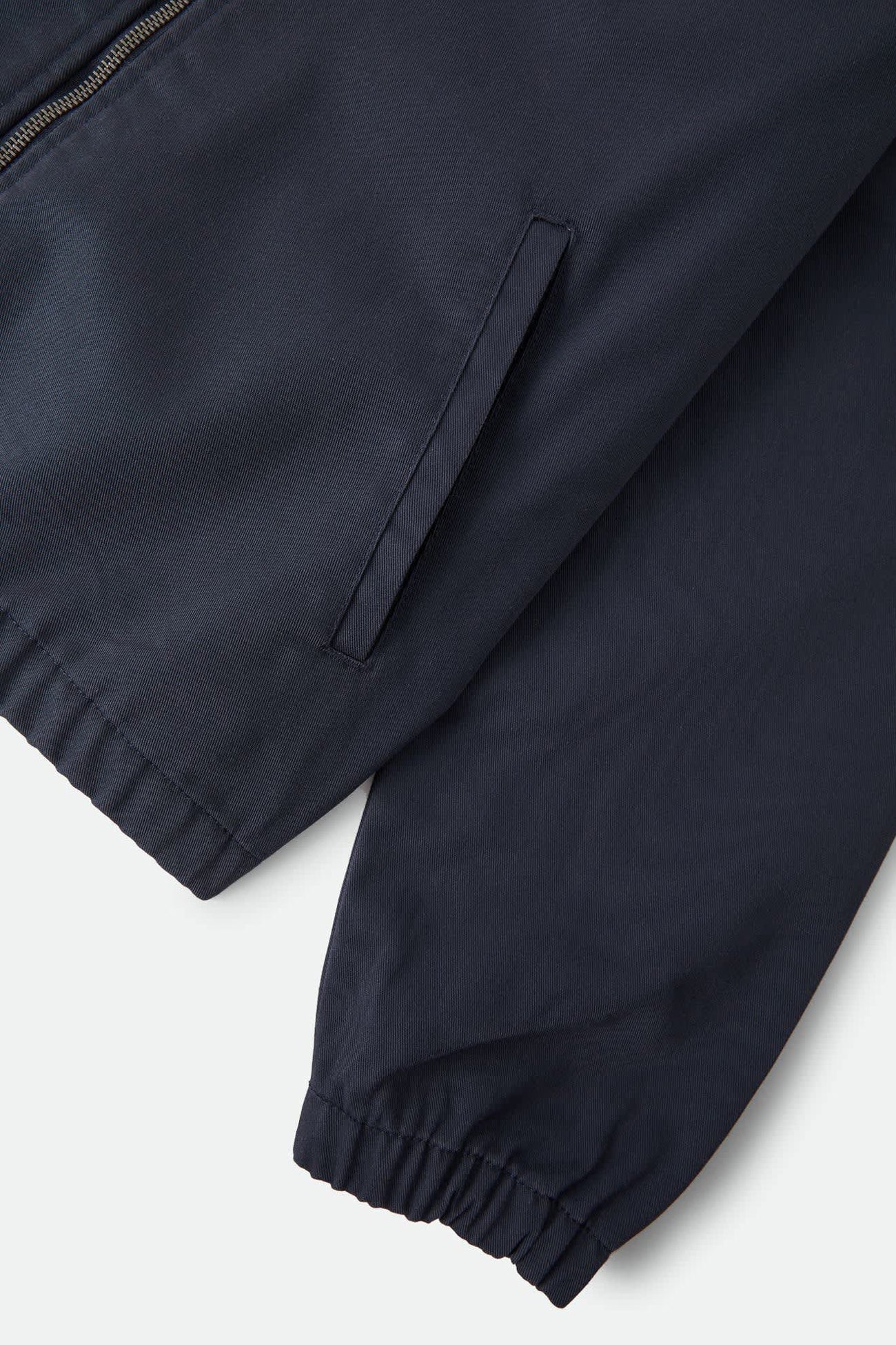 Trademark Light Weight Garage Zip Jacket Washed Navy