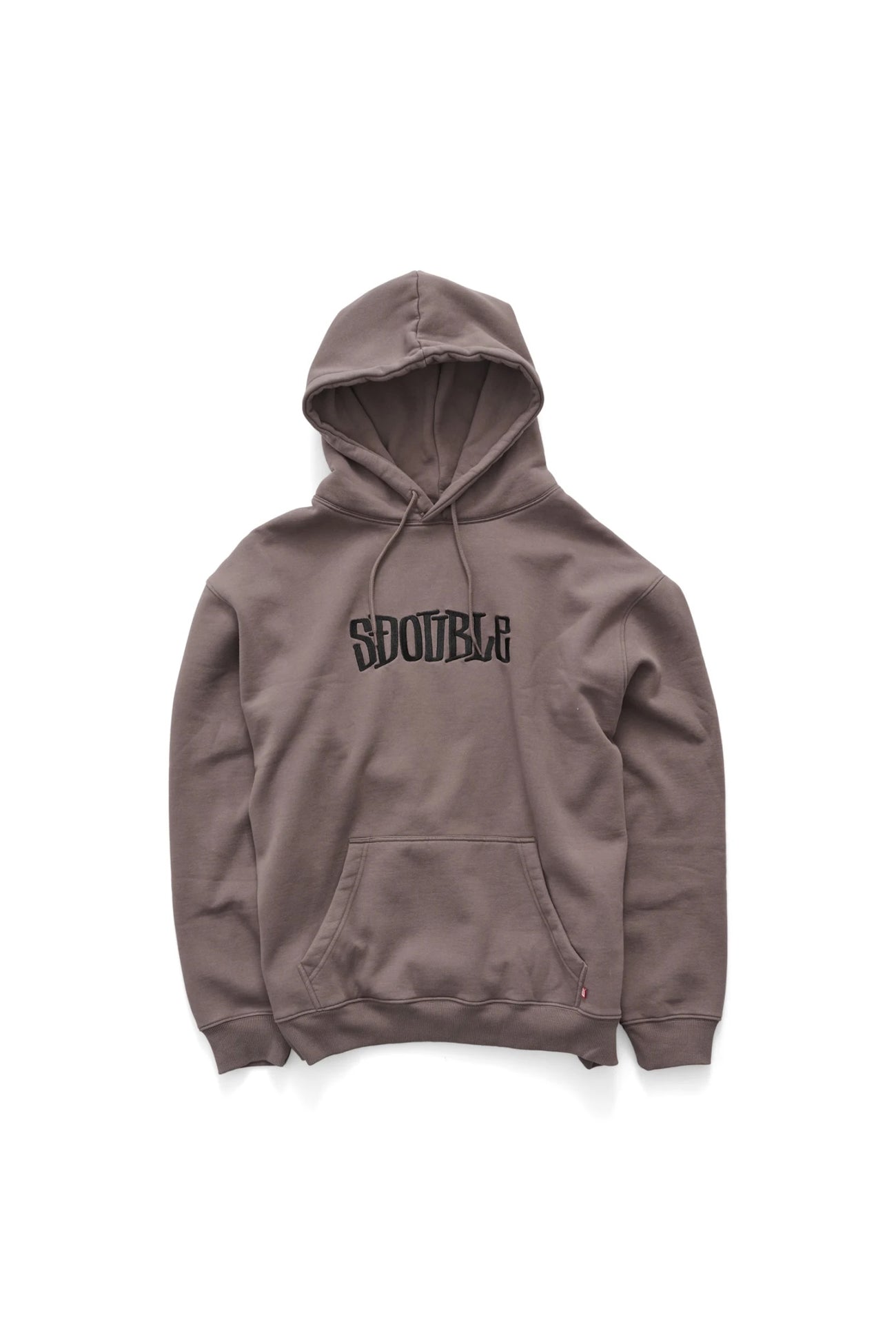 Mid Block Fleece Hood Ash