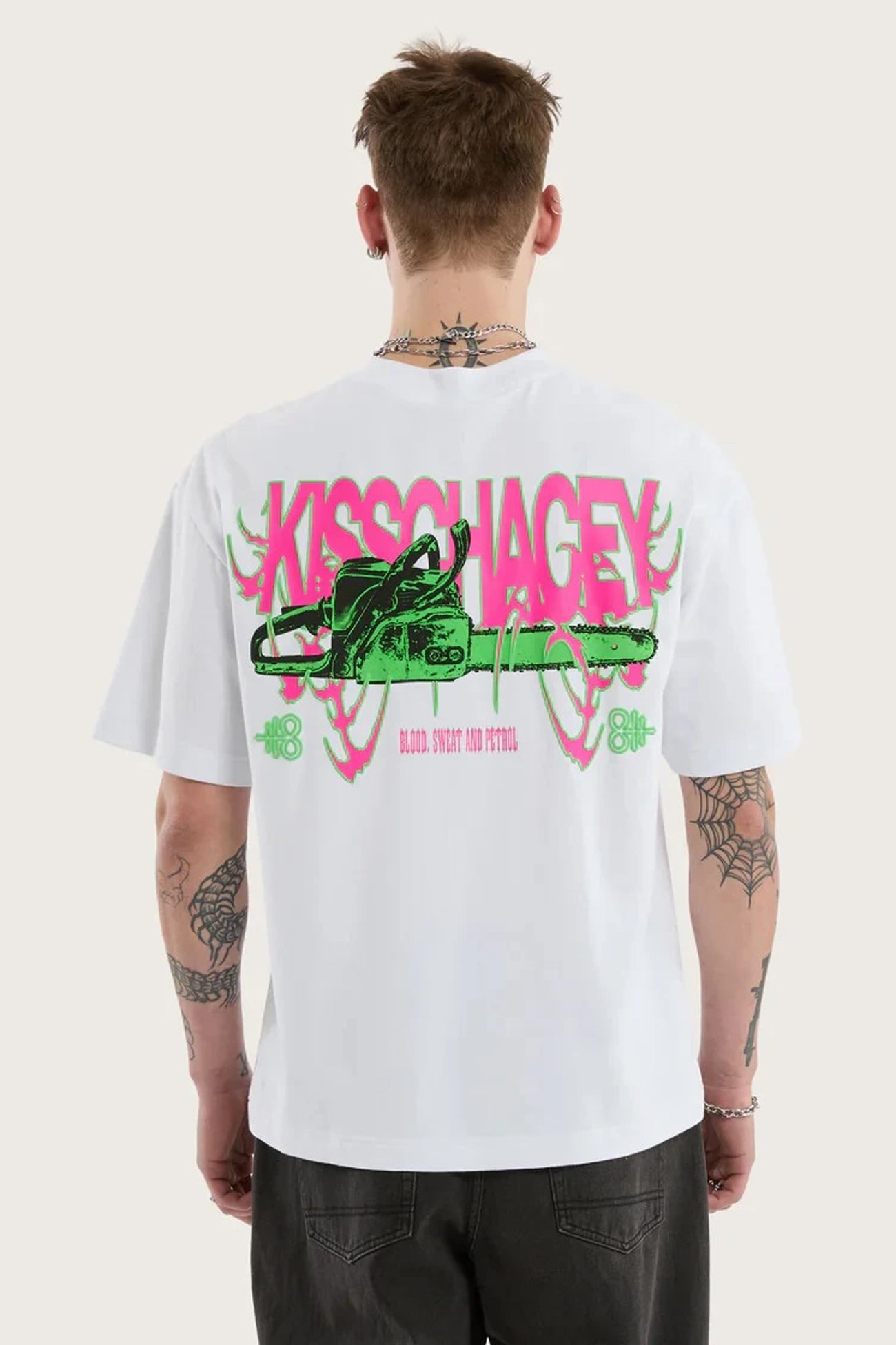 Petrol Street Tee Optical White