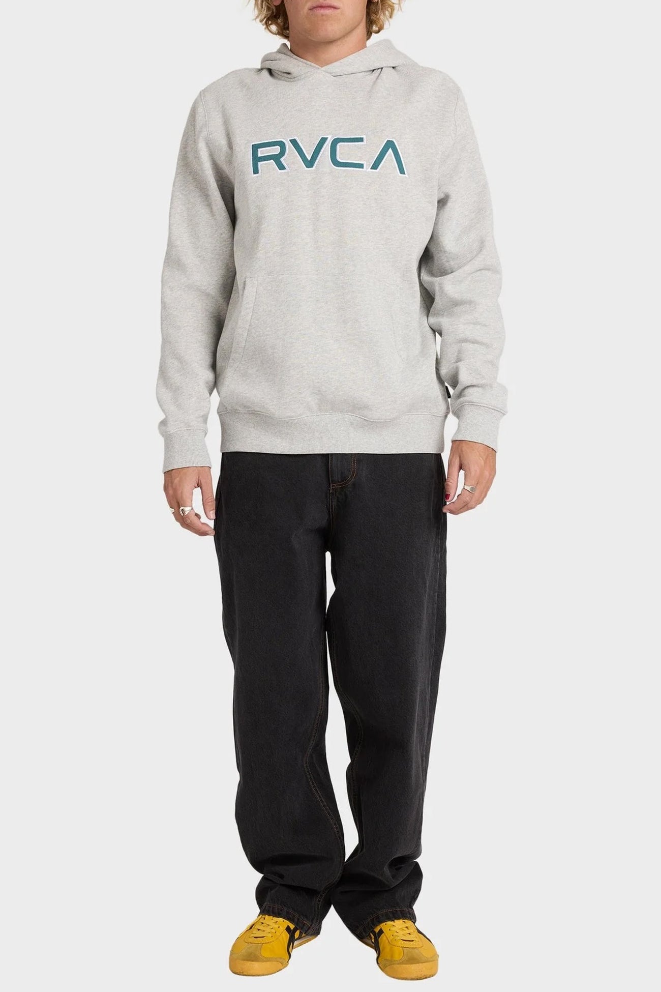 RVCA Hood Heather Grey