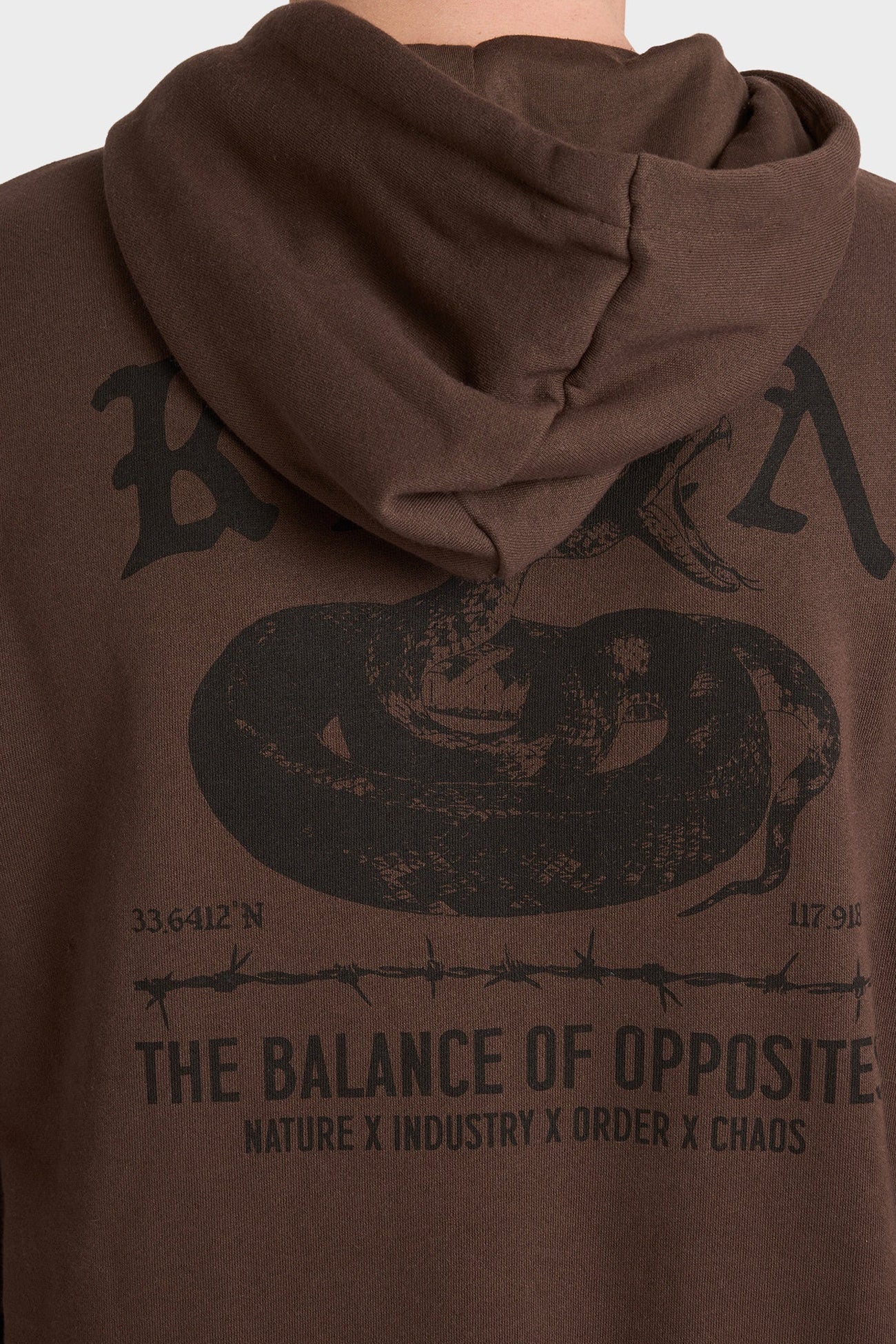 Venom Bite Hoodie Mocha