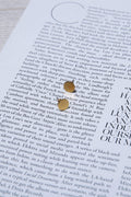 Circle Earrings Rose Gold