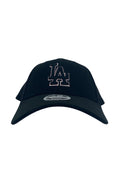 Los Angeles Dodgers 9FORTY Strapback Black Hexagon Pink