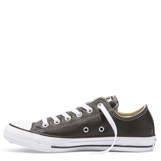 Chuck Taylor All Star Leather Low Top Black Converse - Jean Jail