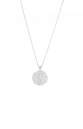 Emmanuelle Coin Necklace Silver