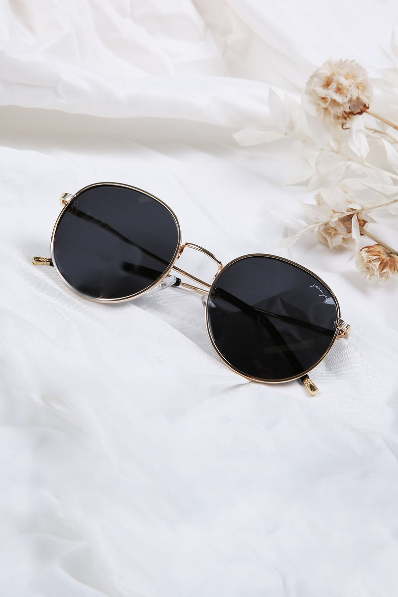 JJ Empire Sunglasses Gold // Black