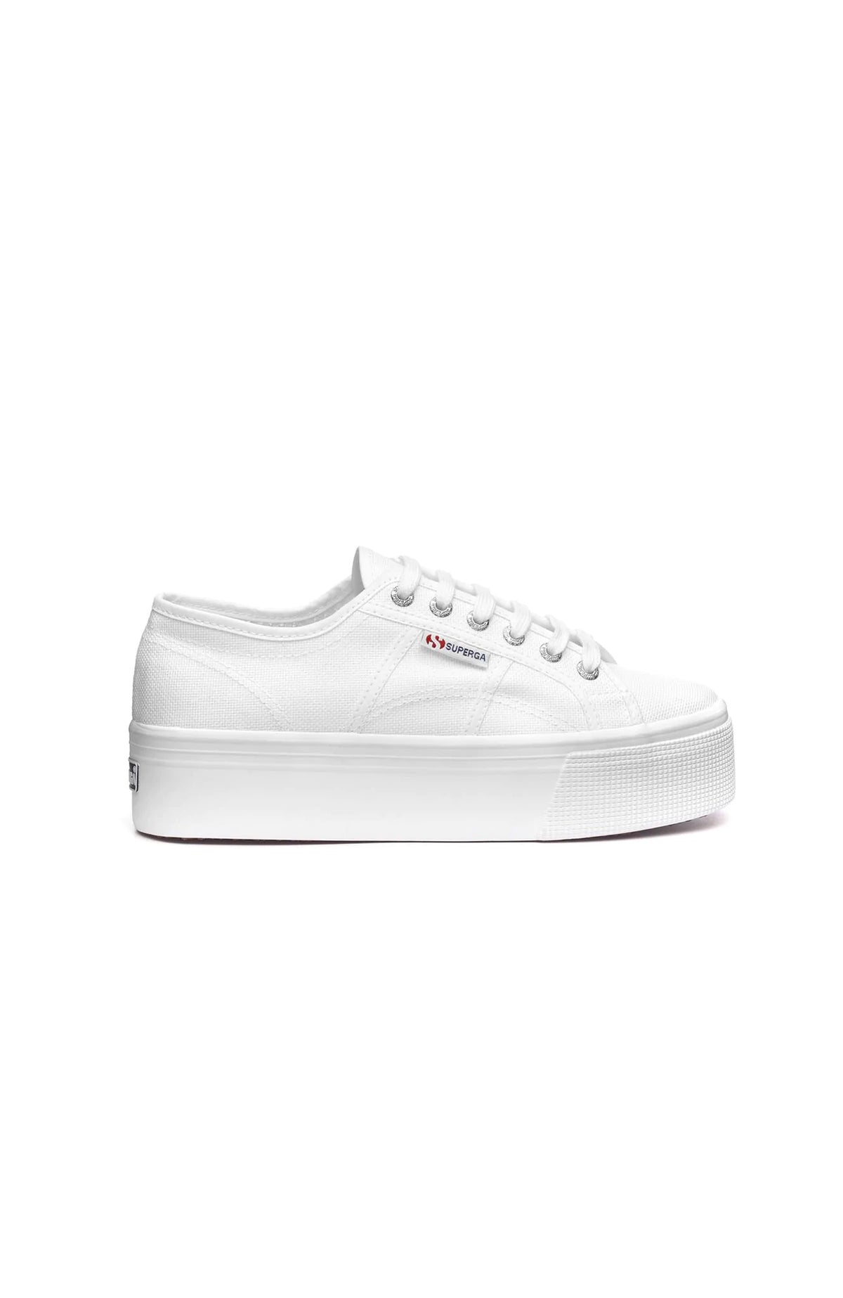 superga white leather platform
