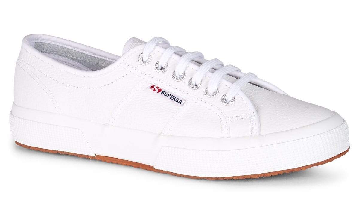 superga 2750 leather white