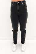 A 94 High Slim Jean Daisy Blue
