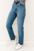 A 94 High Straight Jean Deanna Organic