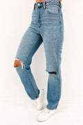 A 94 High Straight Jean Deanna Organic