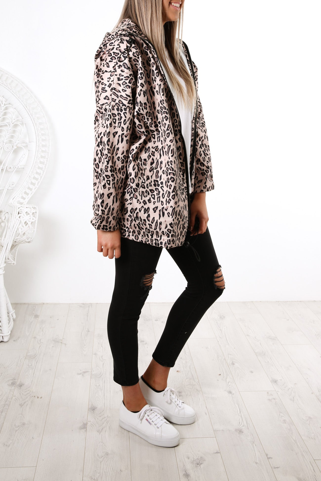 Alla Spray Jacket Leopard
