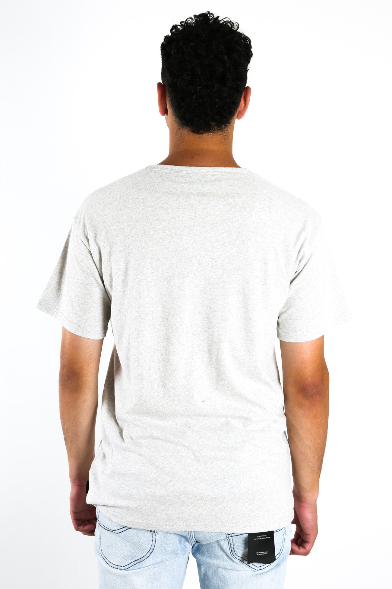 Anarchy Short Sleeve Tee White Marle