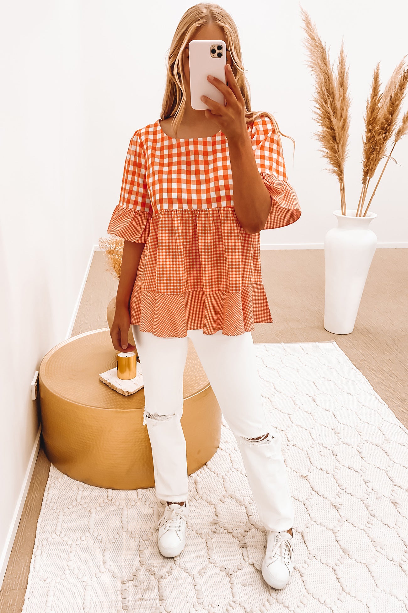 Artie Top Orange