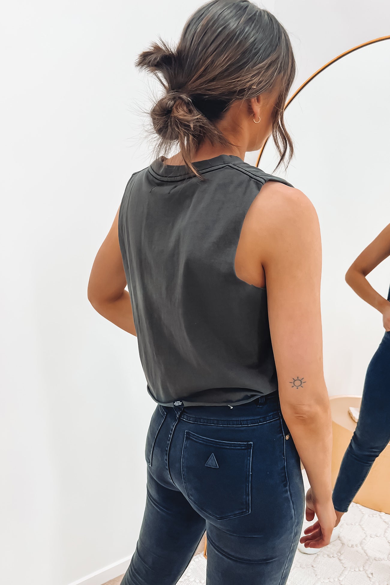 Brigade Crop Muscle Merch Black