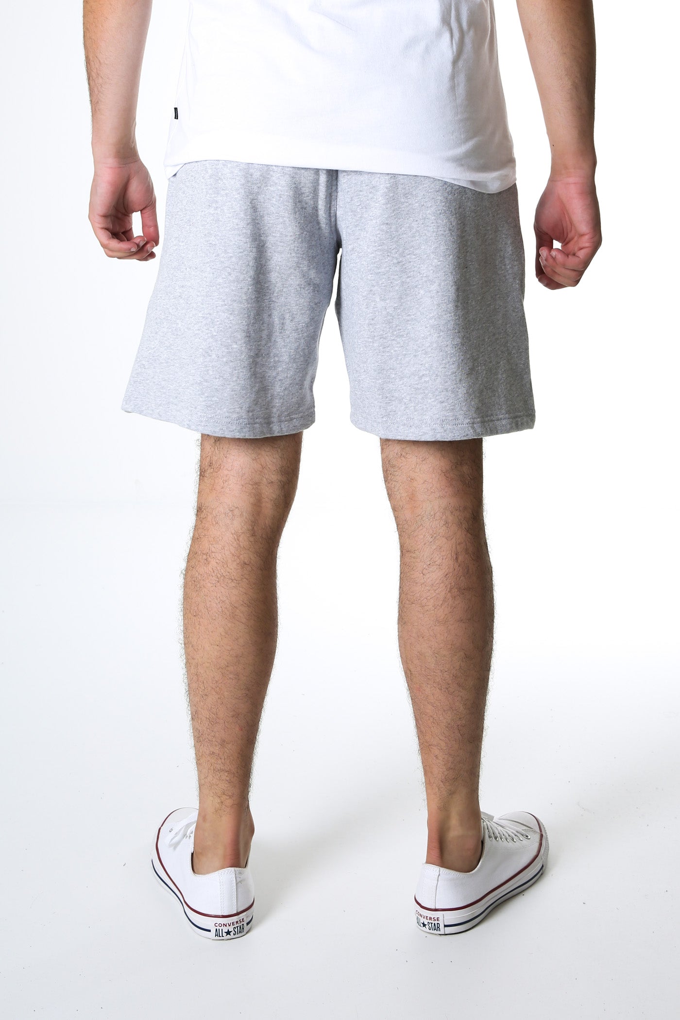 Beta Split Fleece Short Heather Grey