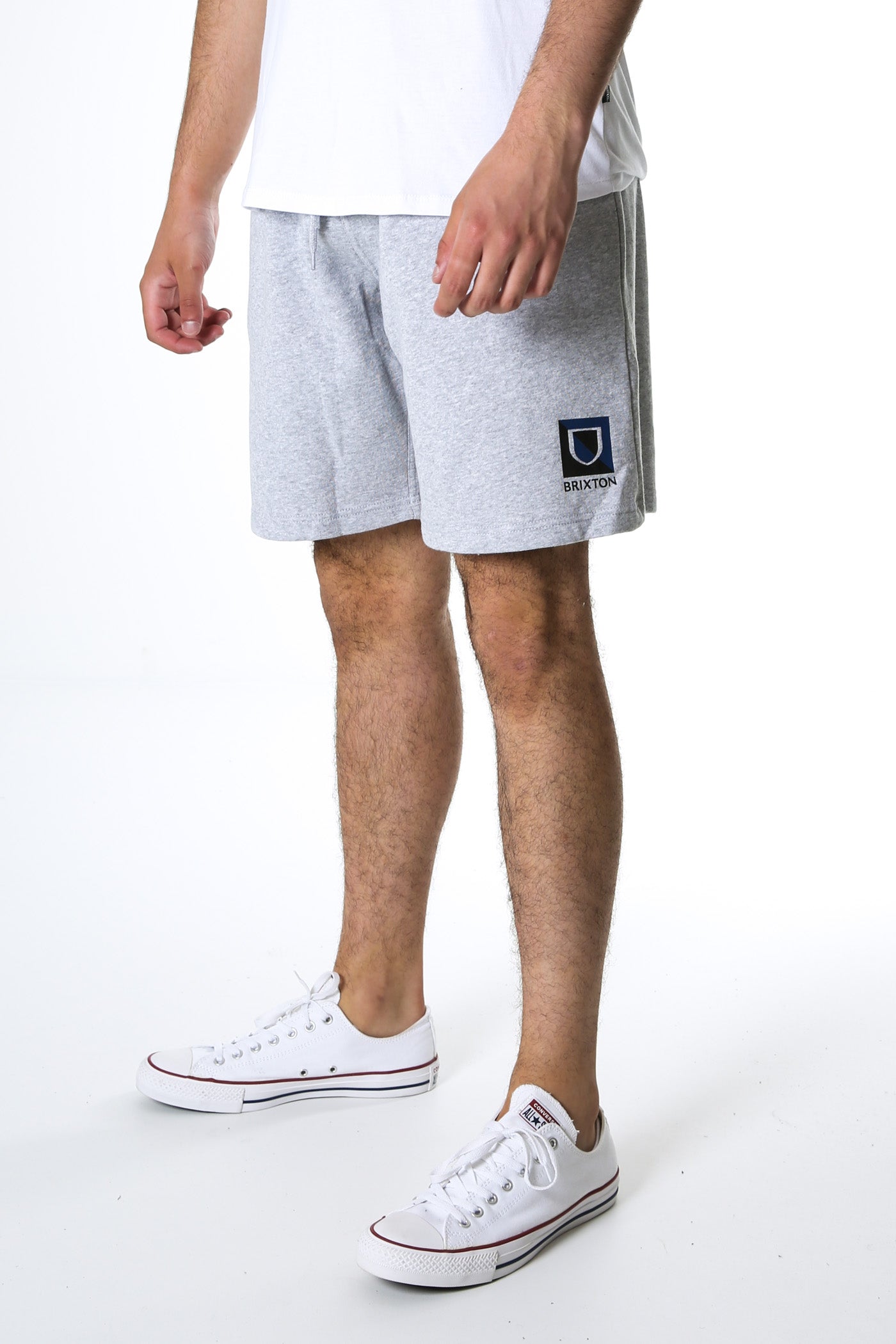 Beta Split Fleece Short Heather Grey
