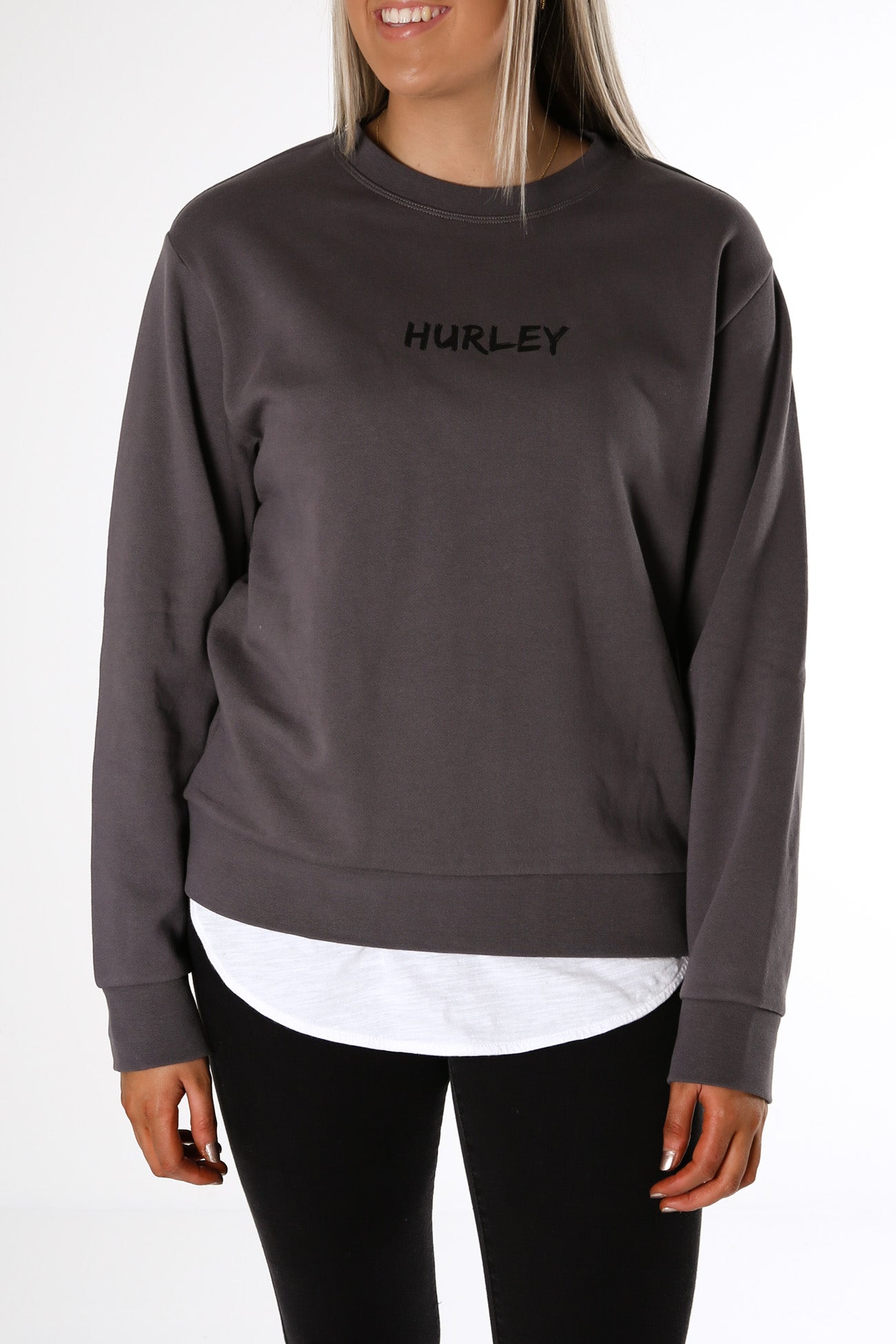 Brush Fleece Crew Eiffel Tower