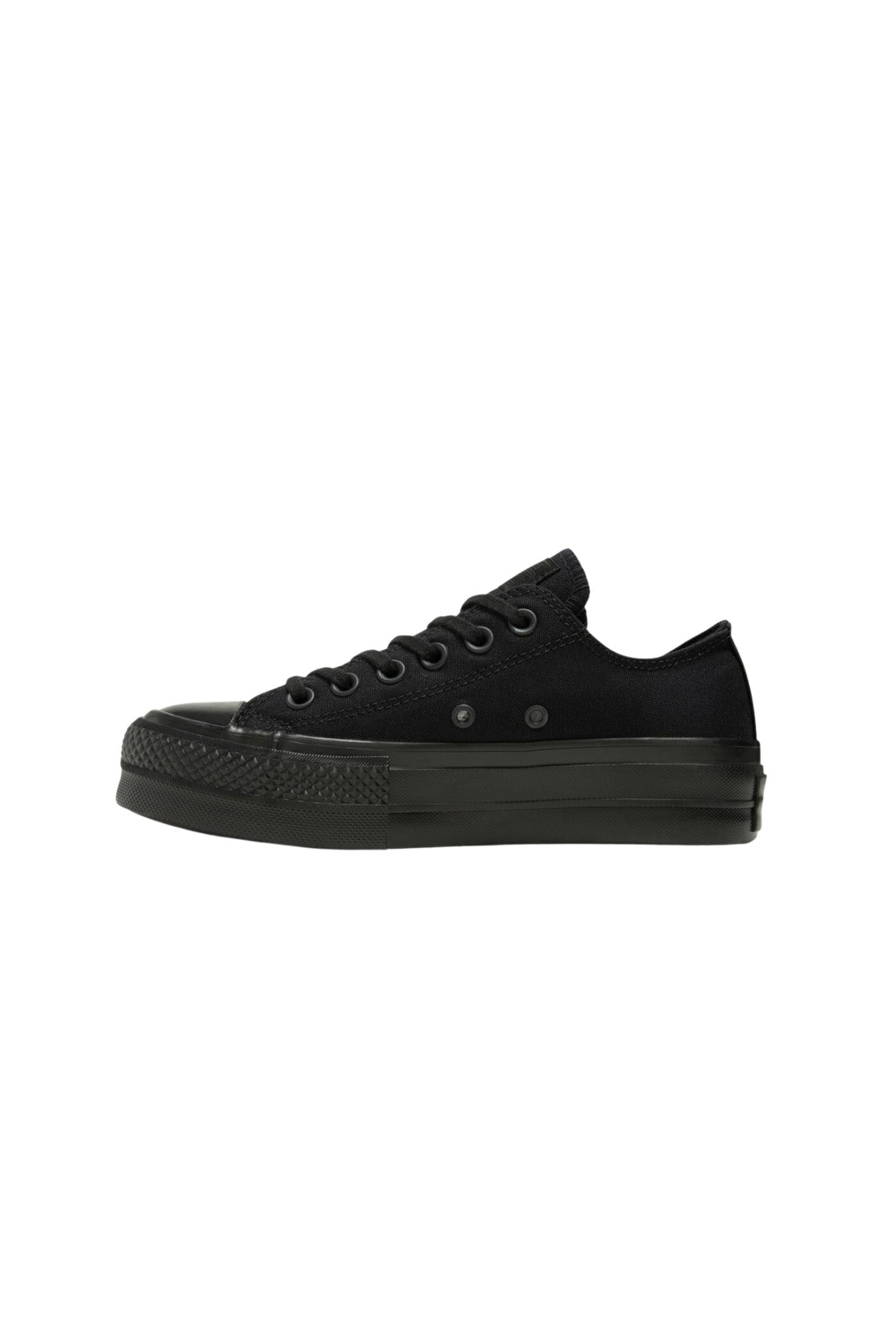 Chuck Taylor All Star Canvas Lift Low Top Black Black