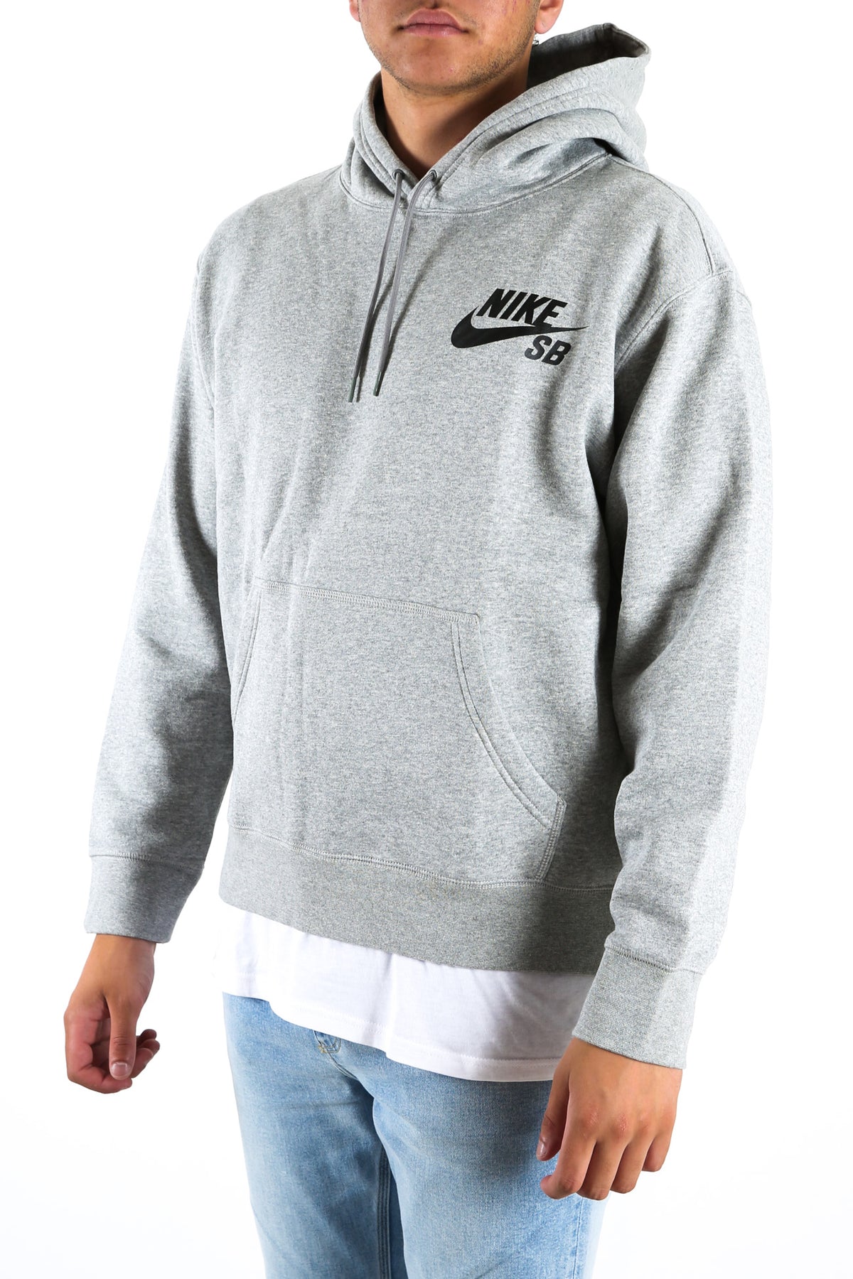 SB Icon Hoodie Pullover Grey Heather