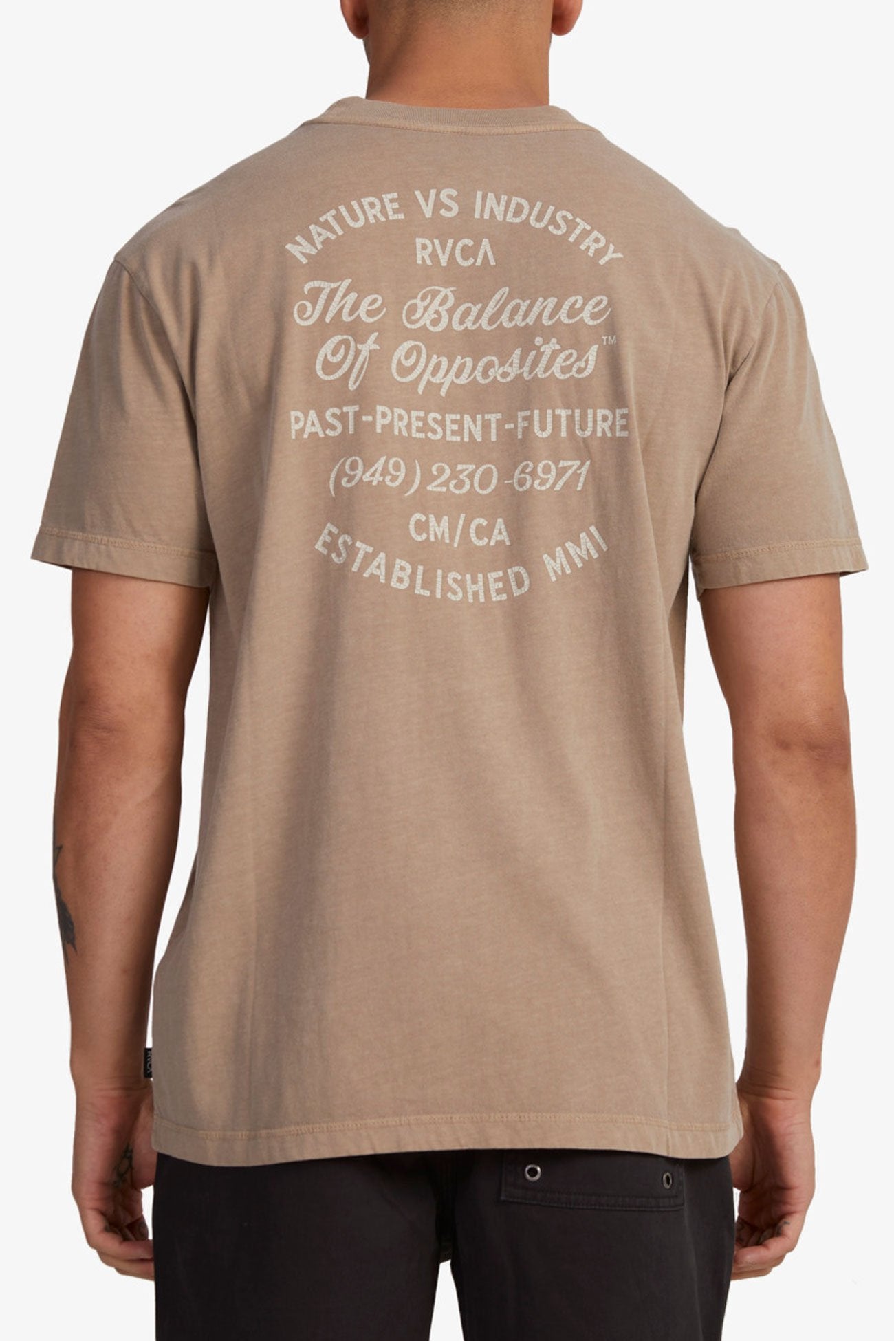 Cafe Short Sleeve Tee Timber