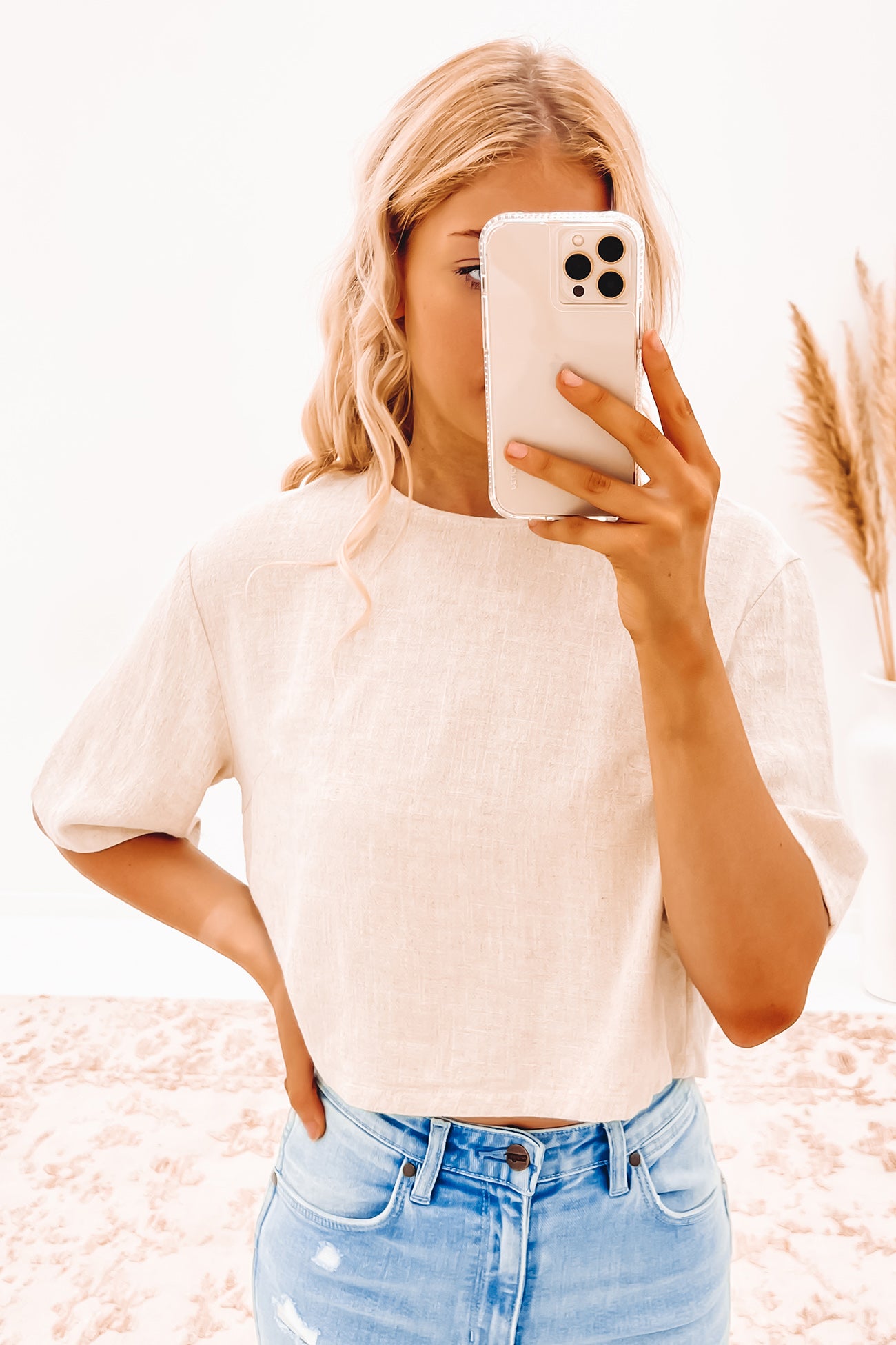 Cailah Top Beige
