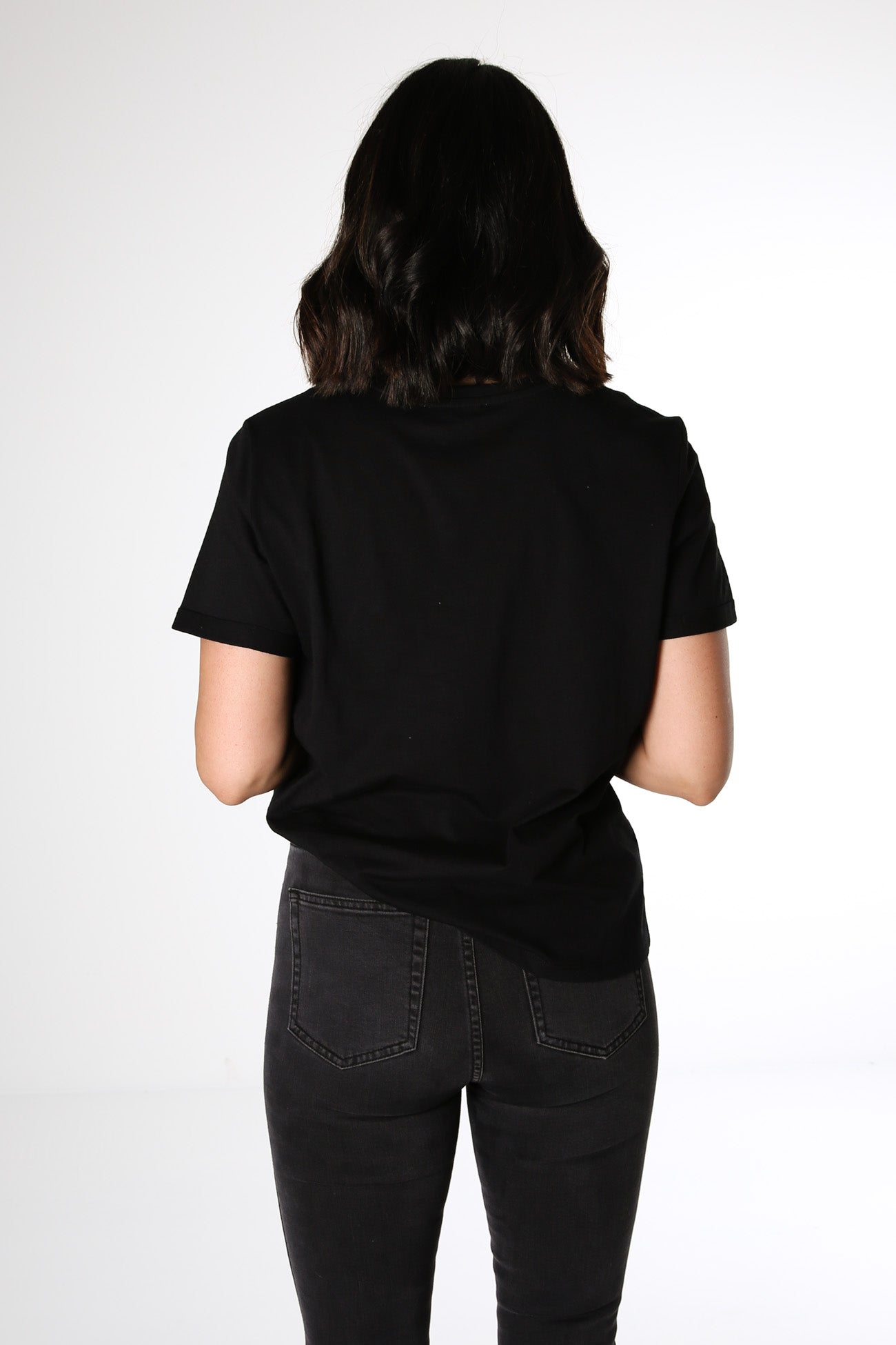 Camille Amore Tee Black