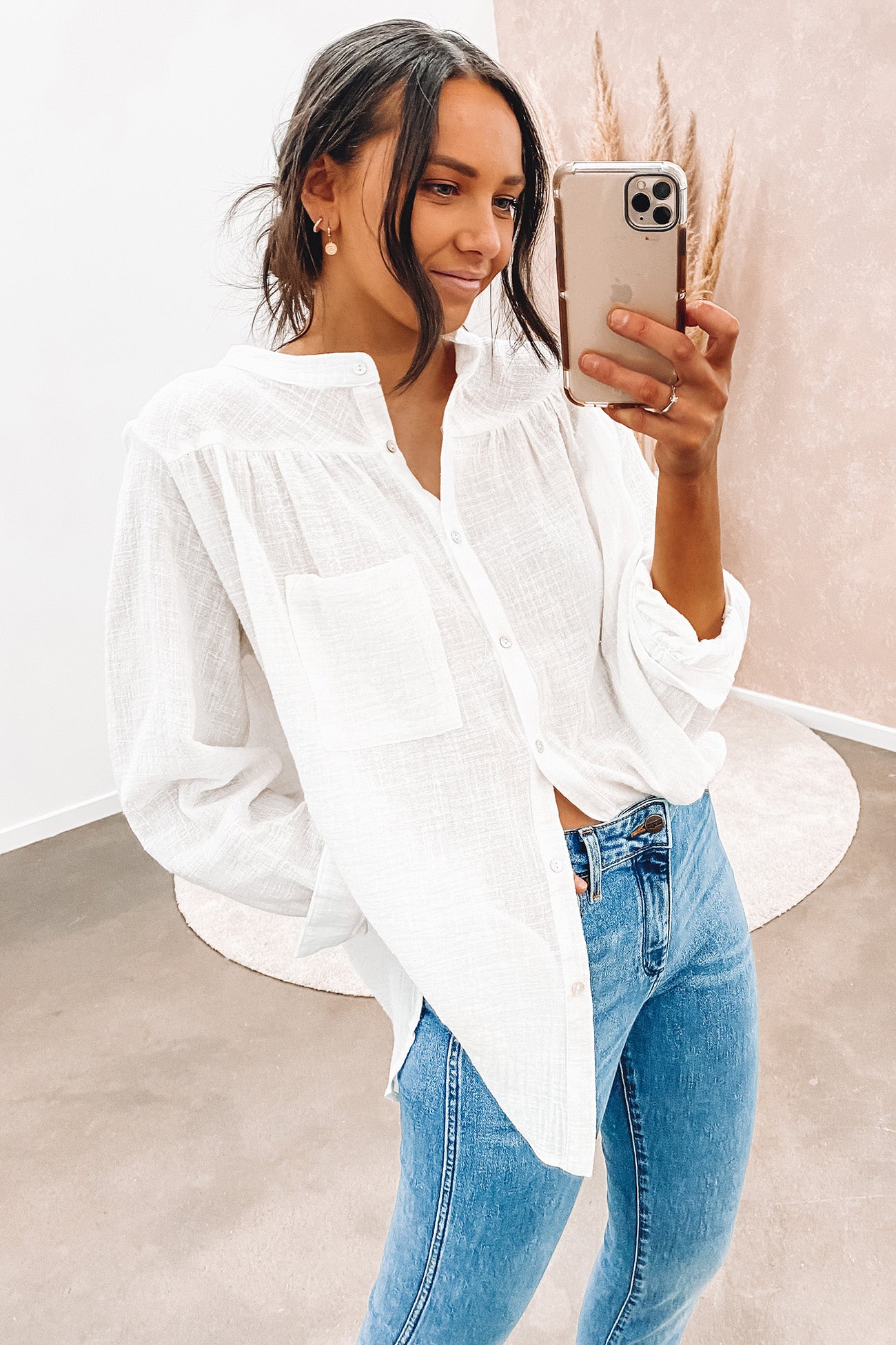 Carolina Top White