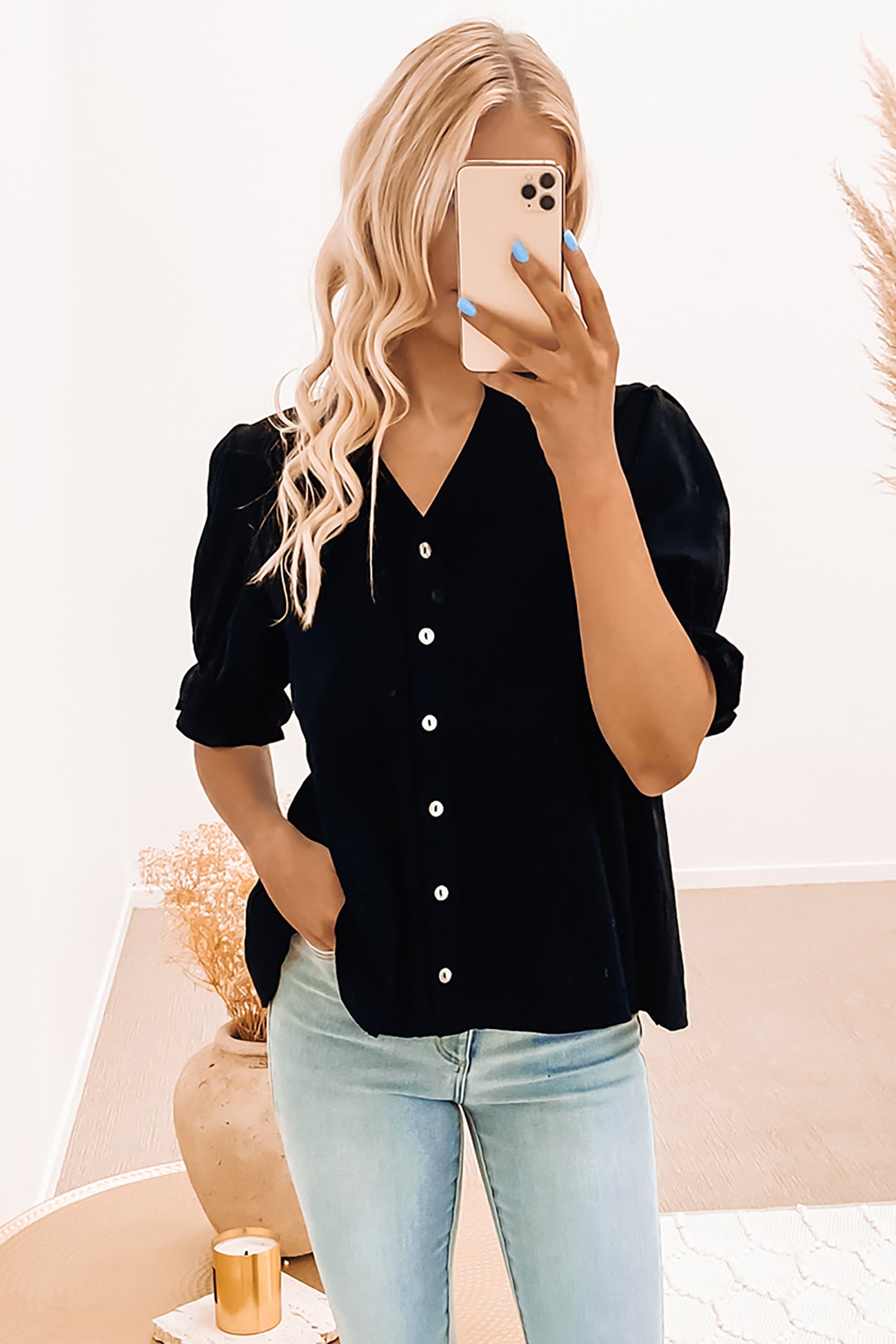 Chantel Top Black