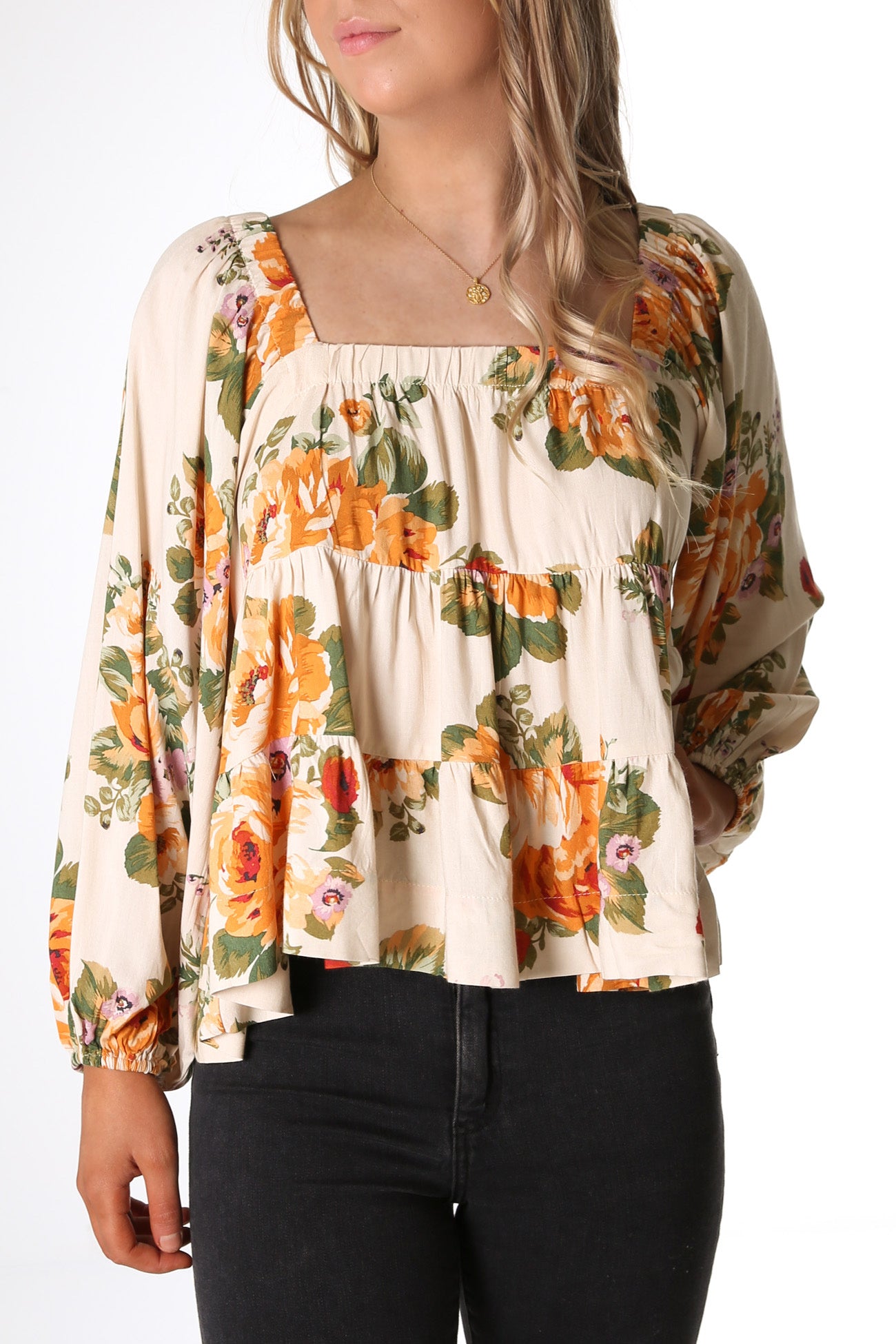 Charlize Top Floral