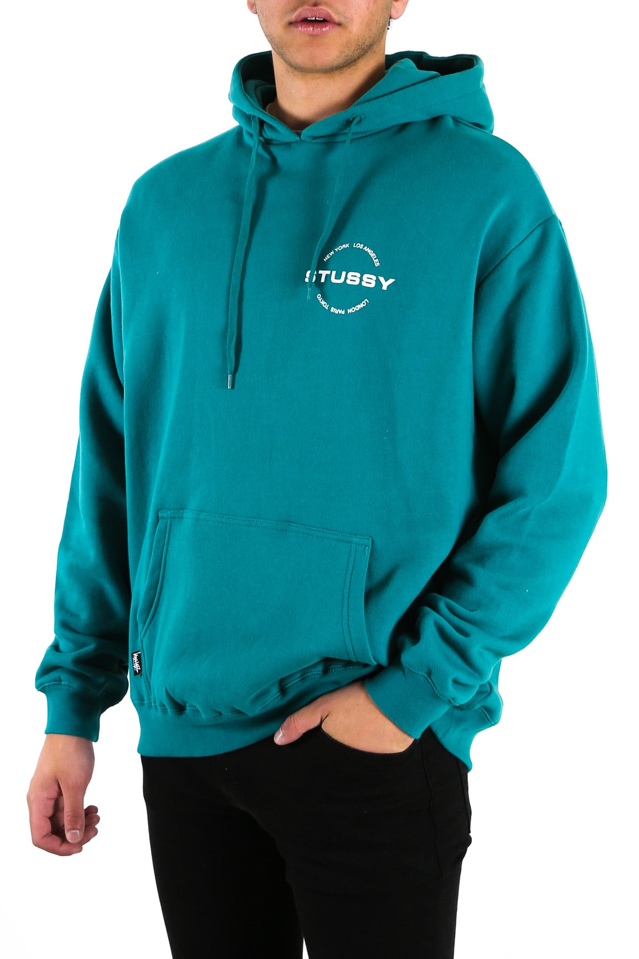 City Circle Hood Teal