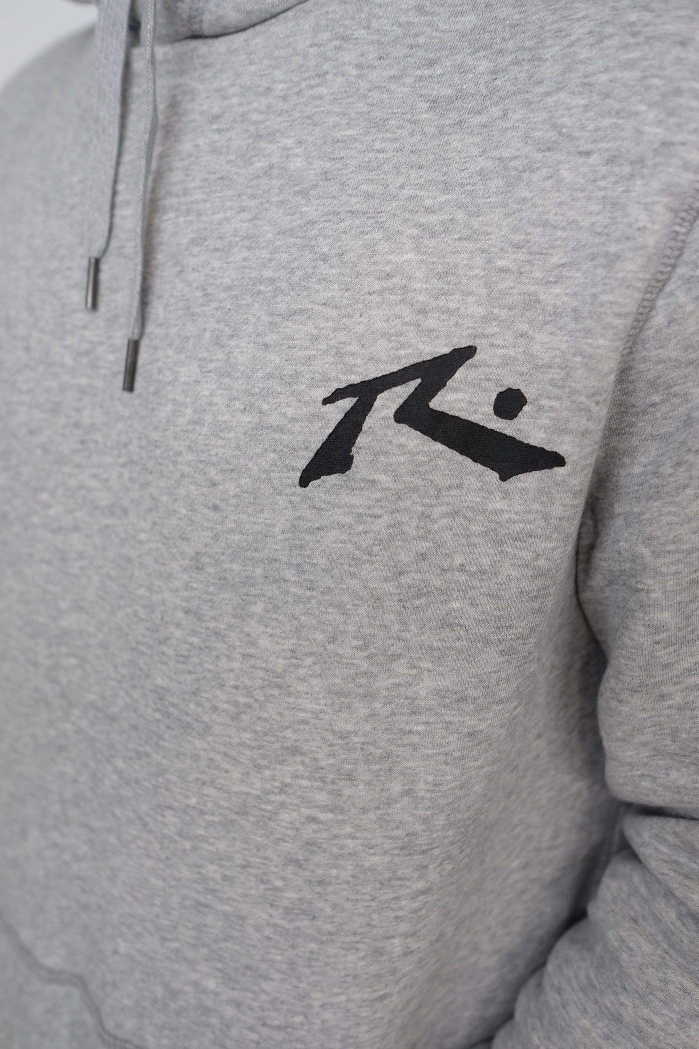 Competition Hooded Fleece Grey Marle Rusty - Jean Jail
