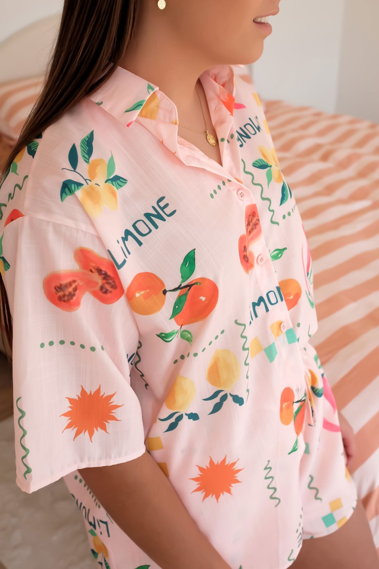 Corfu Set Peach Limone