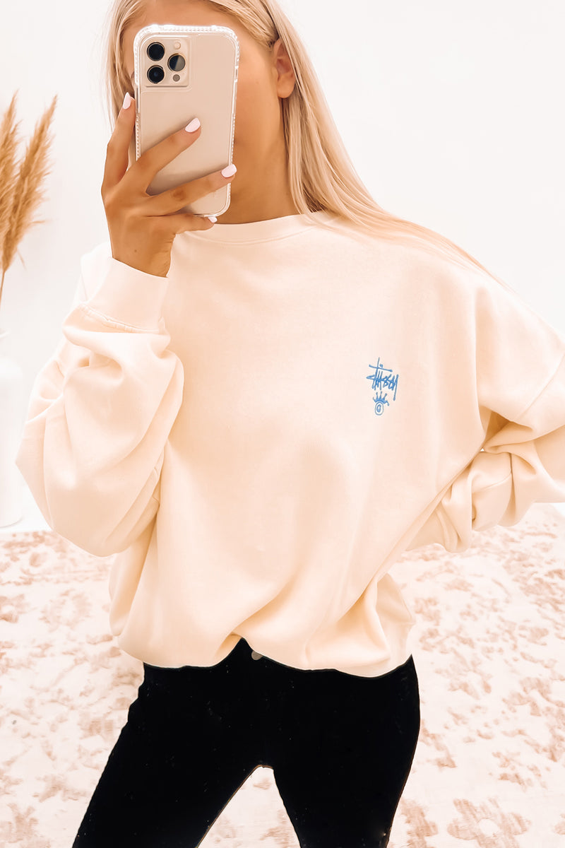 Dalton Oversized Crew Cream