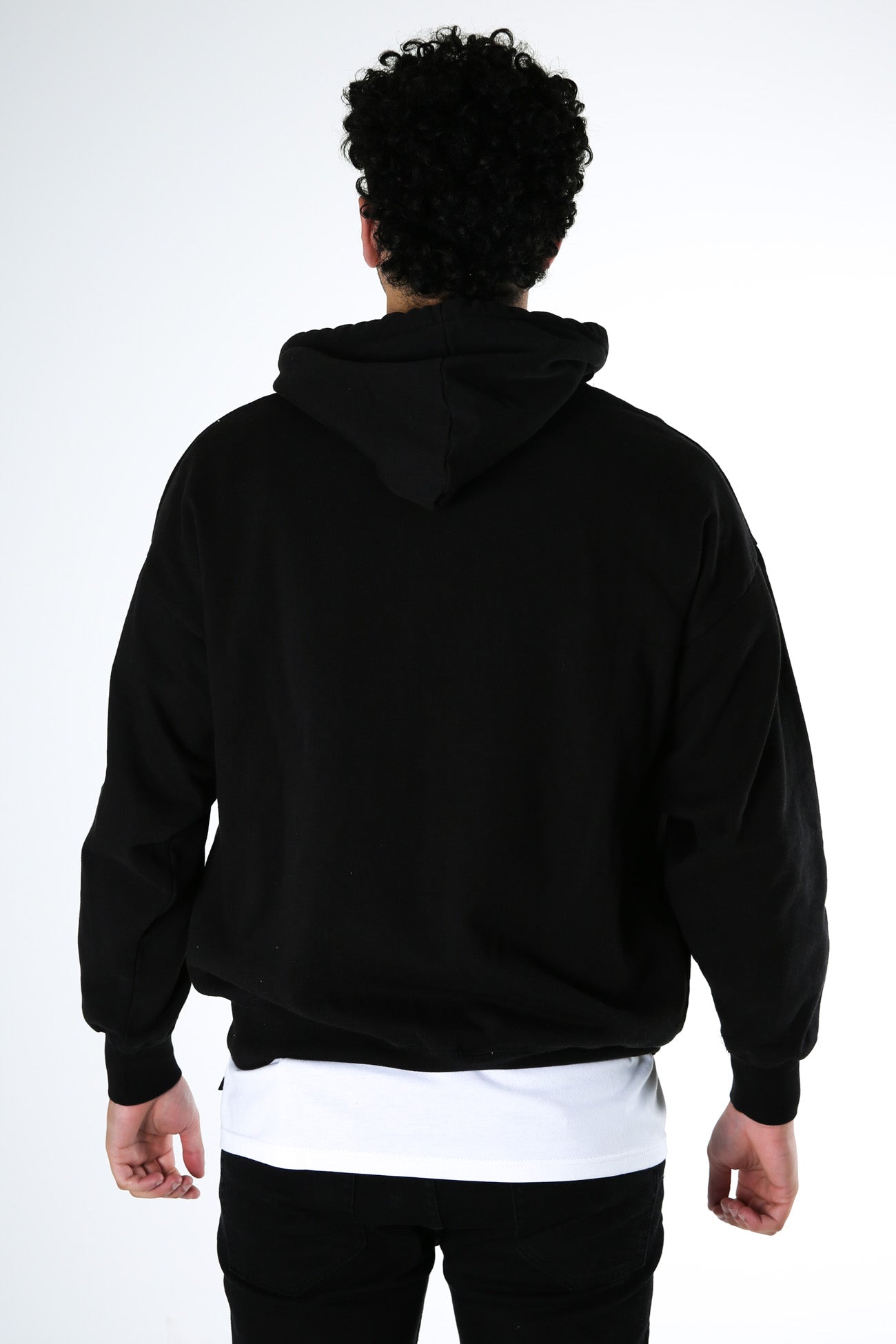 Darkside Slouch Pull On Hood Black