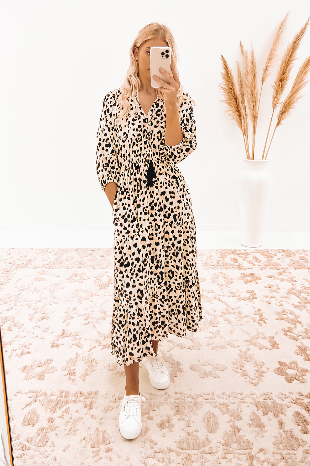 Dawson Maxi Dress Leopard